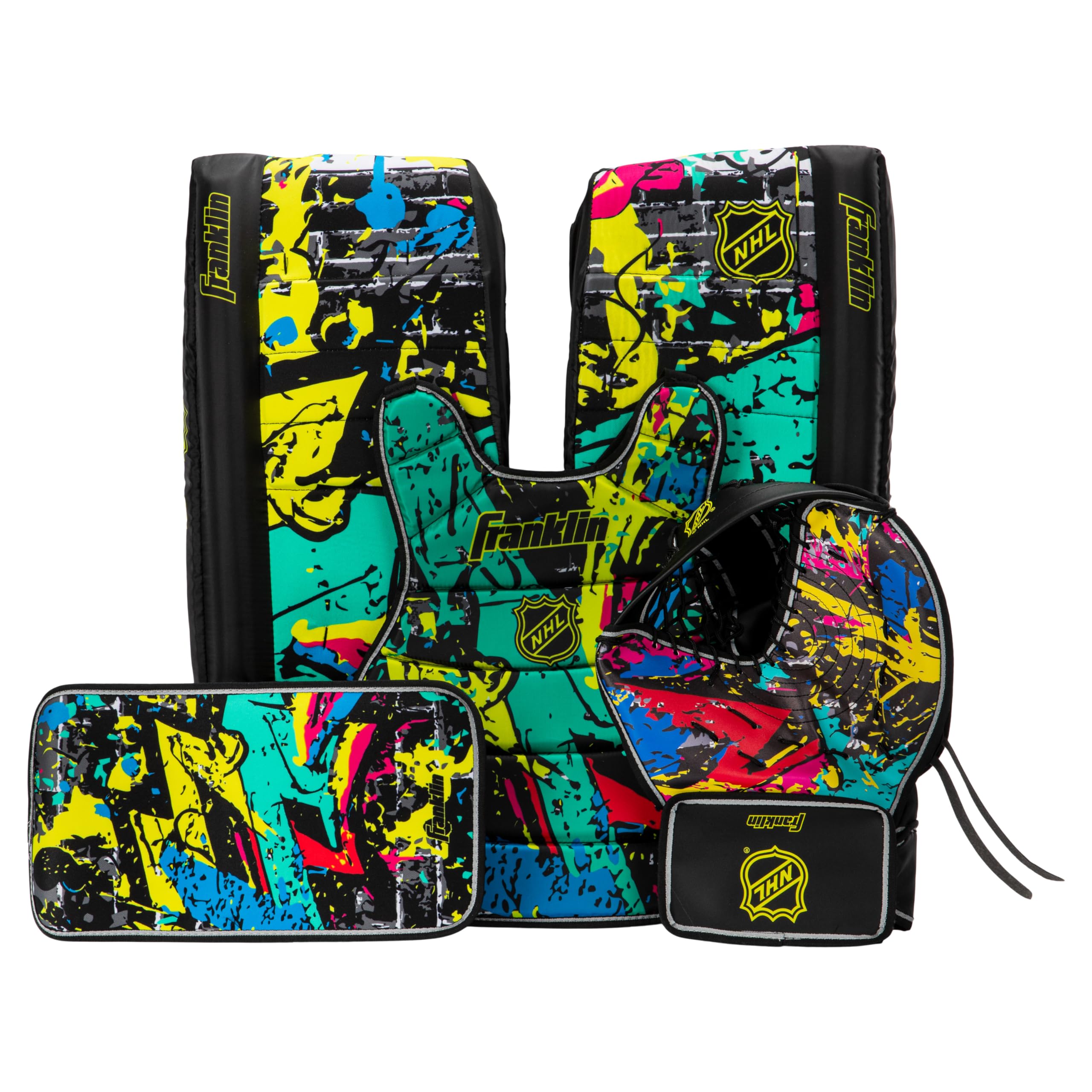 Foto 2 pulgar | Set De Almohadillas De Portero De Hockey Callejero Franklin Sports Nhl Kids - Venta Internacional.