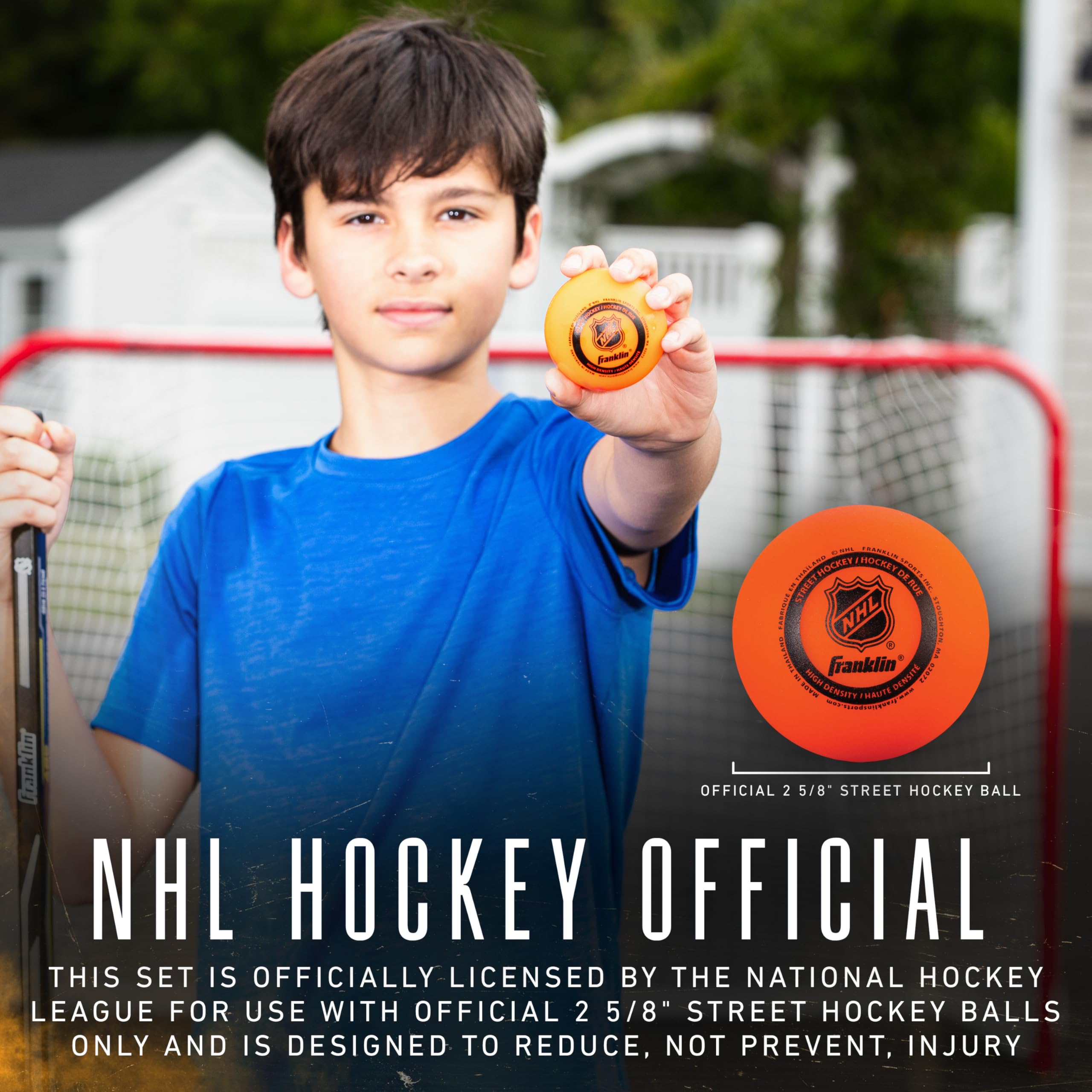 Foto 6 pulgar | Set De Almohadillas De Portero De Hockey Callejero Franklin Sports Nhl Kids - Venta Internacional.