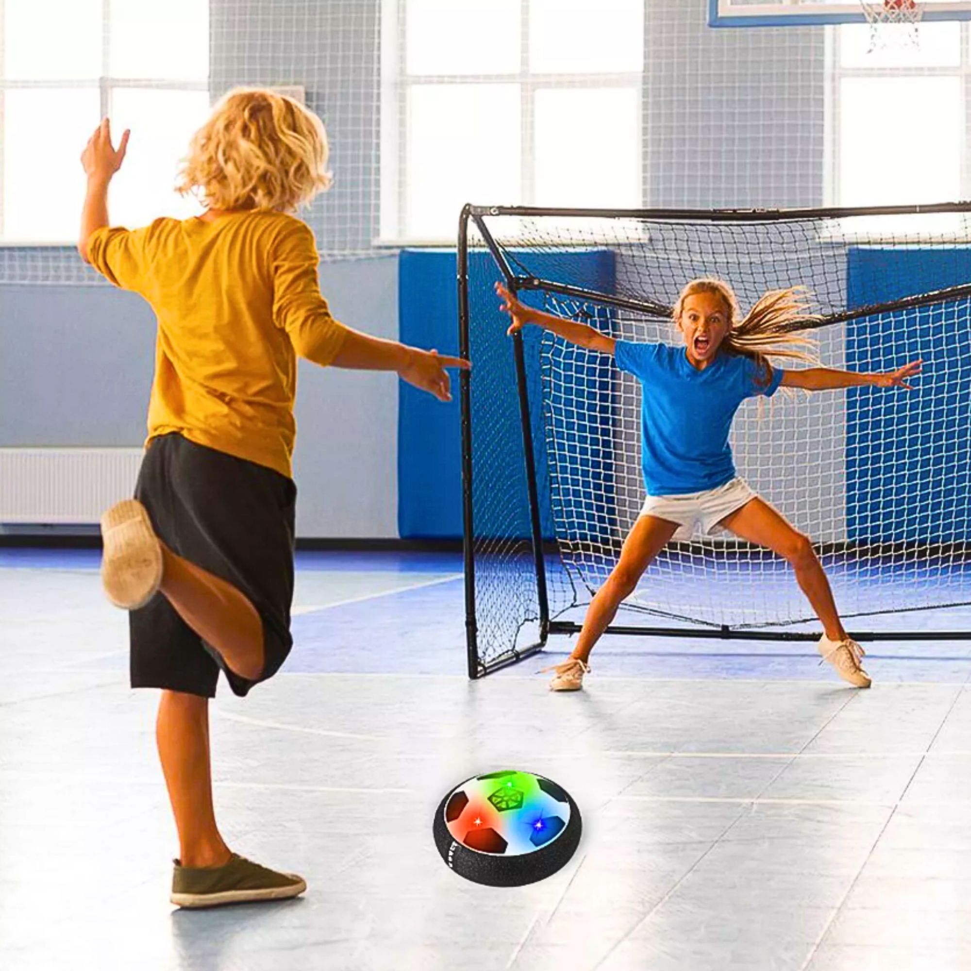 Foto 4 pulgar | Pelota De Futbol Con Luz Led Y Contorno De Espuma