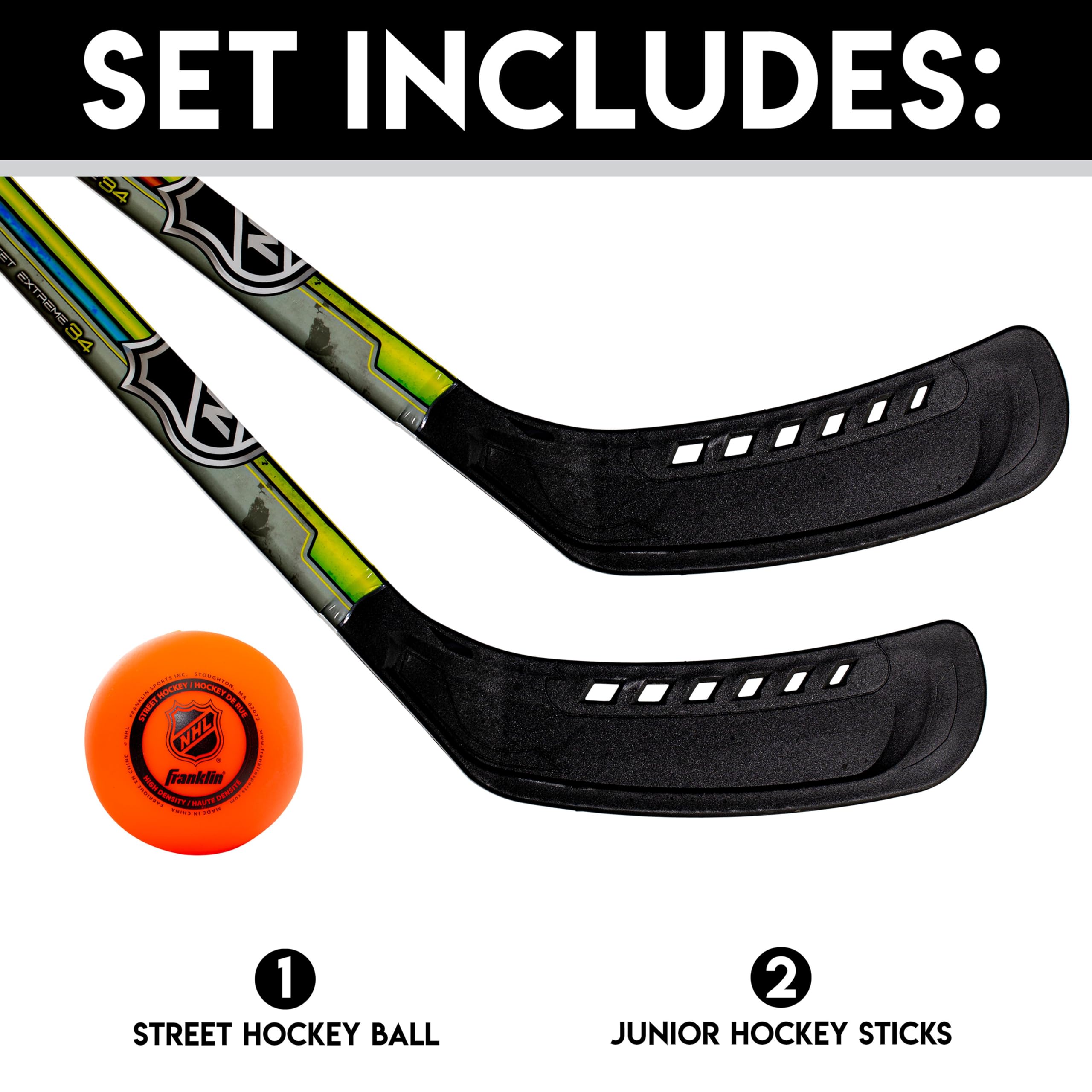 Foto 3 pulgar | Set De Inicio De Hockey Callejero Franklin Sports Nhl Kids - Venta Internacional.