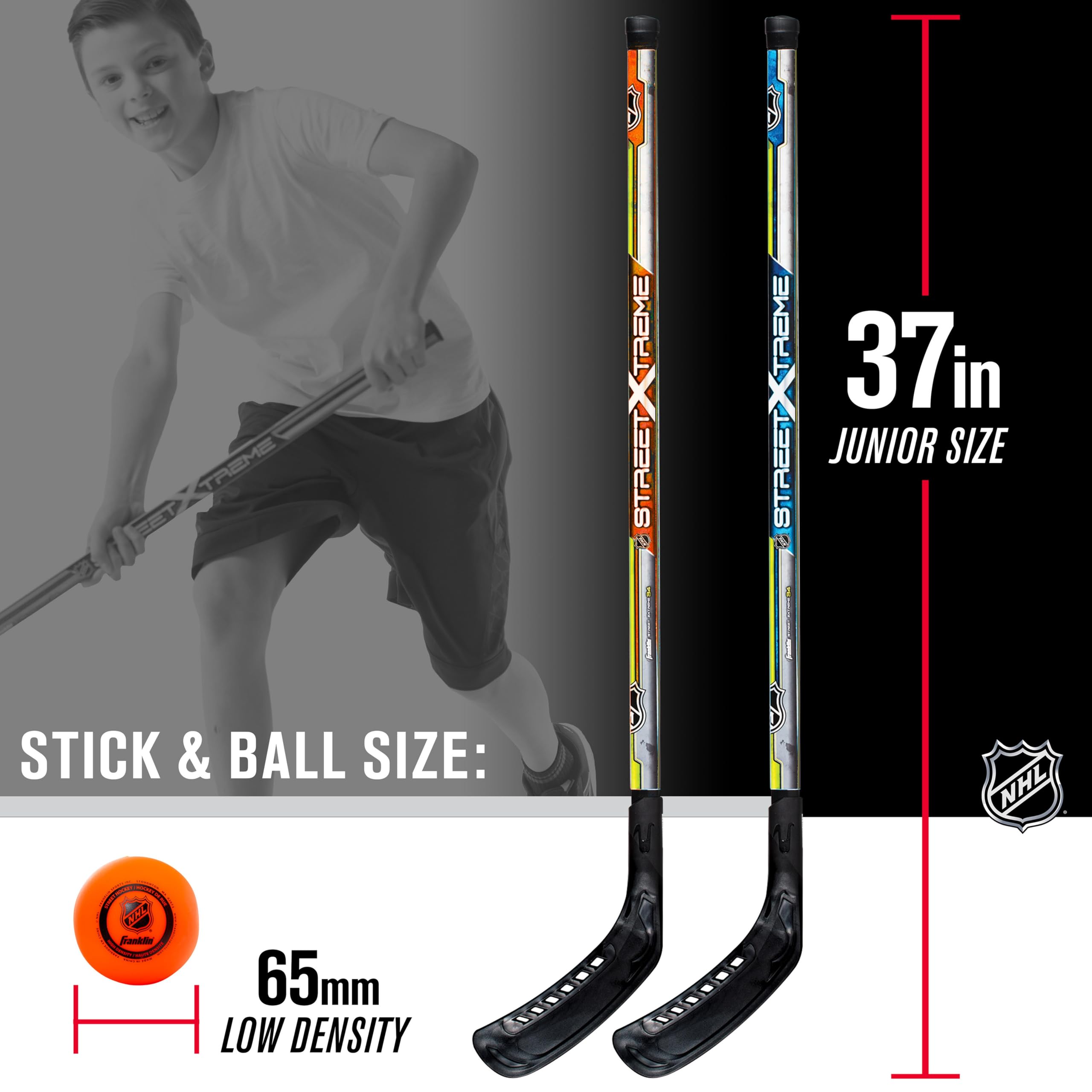 Foto 4 pulgar | Set De Inicio De Hockey Callejero Franklin Sports Nhl Kids - Venta Internacional.