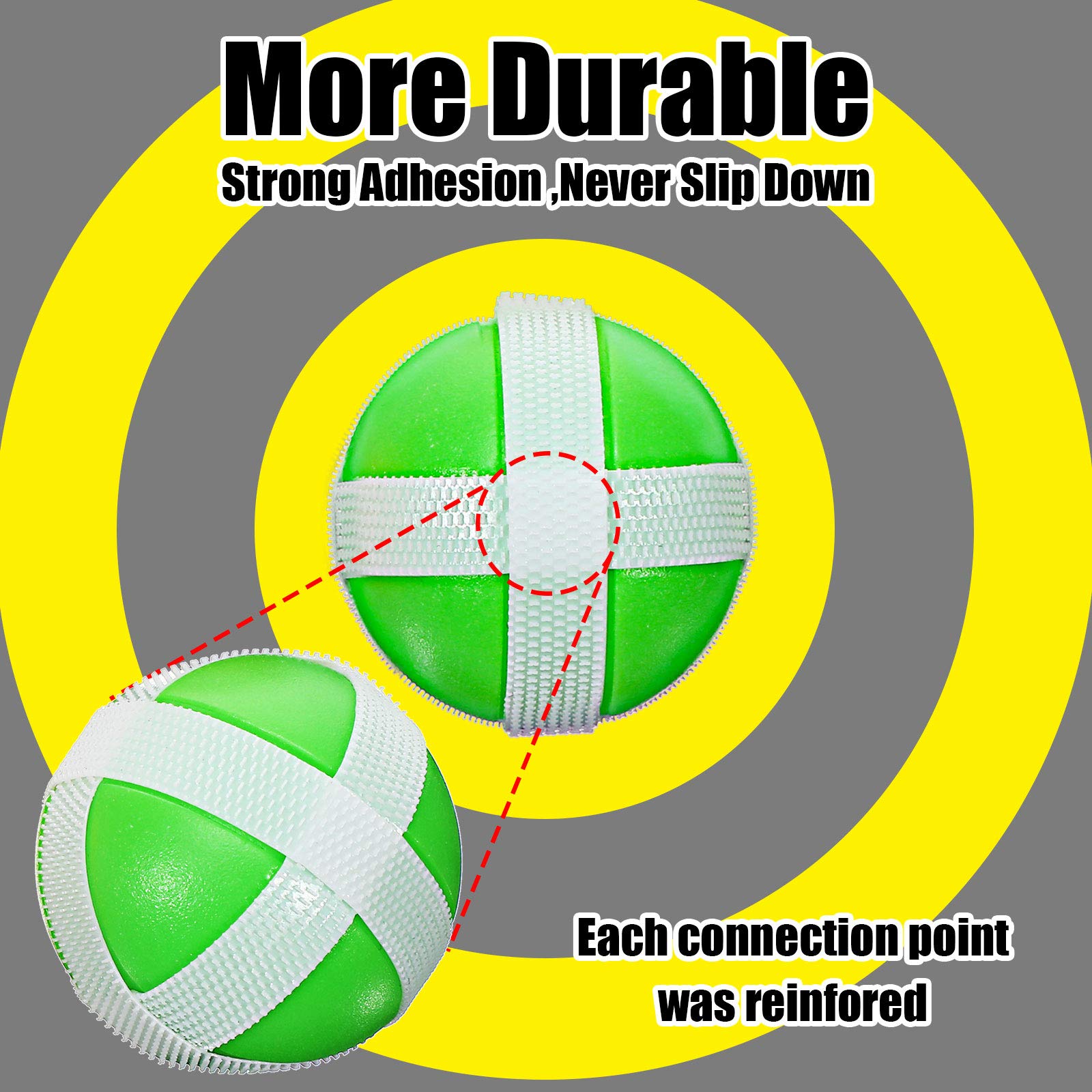 Foto 4 pulgar | Sticky Balls Skylety Para Tablero De Dardos De Tela, 20 Piezas - Venta Internacional.