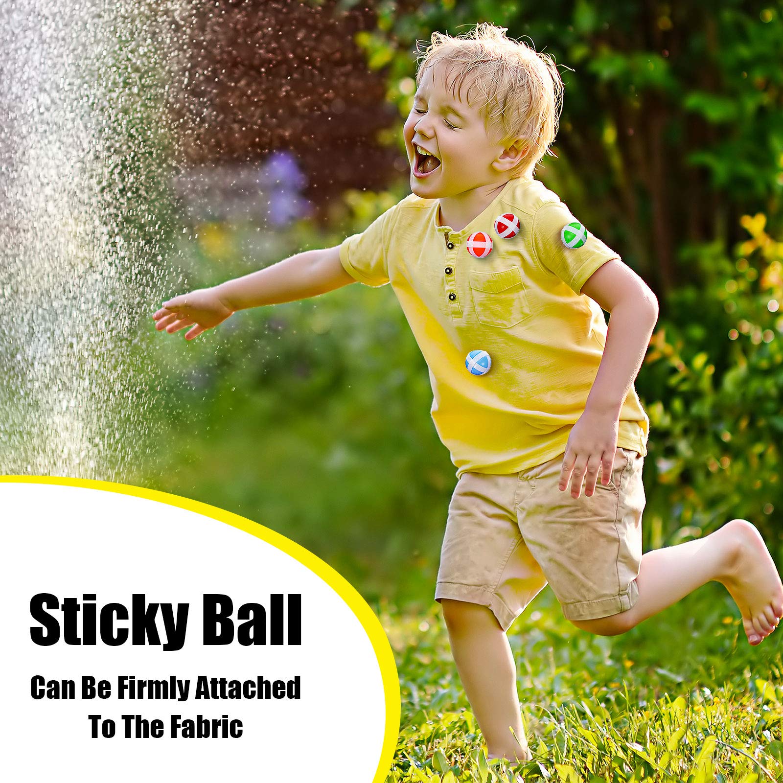 Foto 6 | Sticky Balls Skylety Para Tablero De Dardos De Tela, 20 Piezas - Venta Internacional.