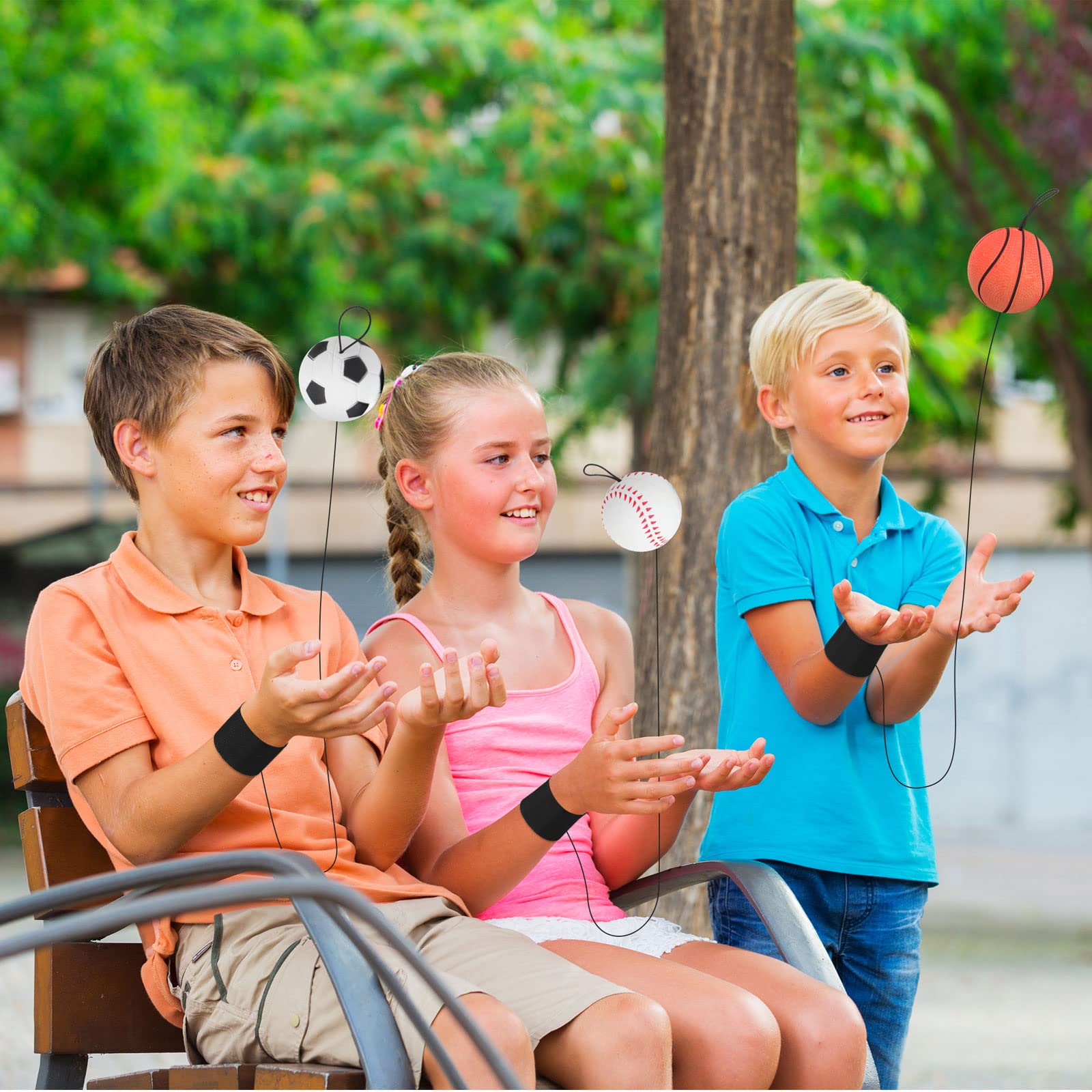 Foto 4 pulgar | Pelota Skylety Para Devolver La Muñeca, 6 Piezas, Para Fiestas Infantiles - Venta Internacional.