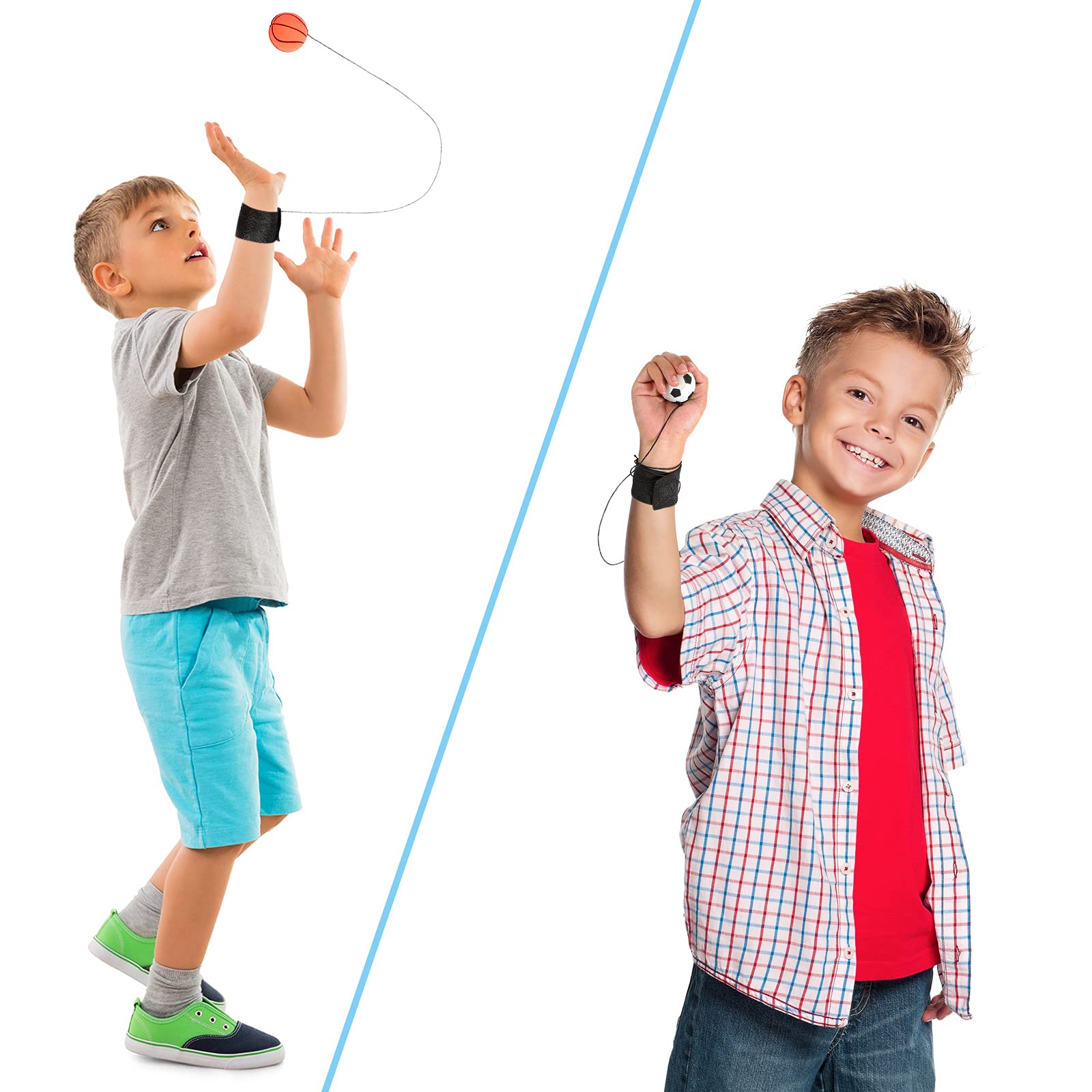 Foto 3 | Pelota Skylety Para Devolver La Muñeca, 6 Piezas, Para Fiestas Infantiles - Venta Internacional.