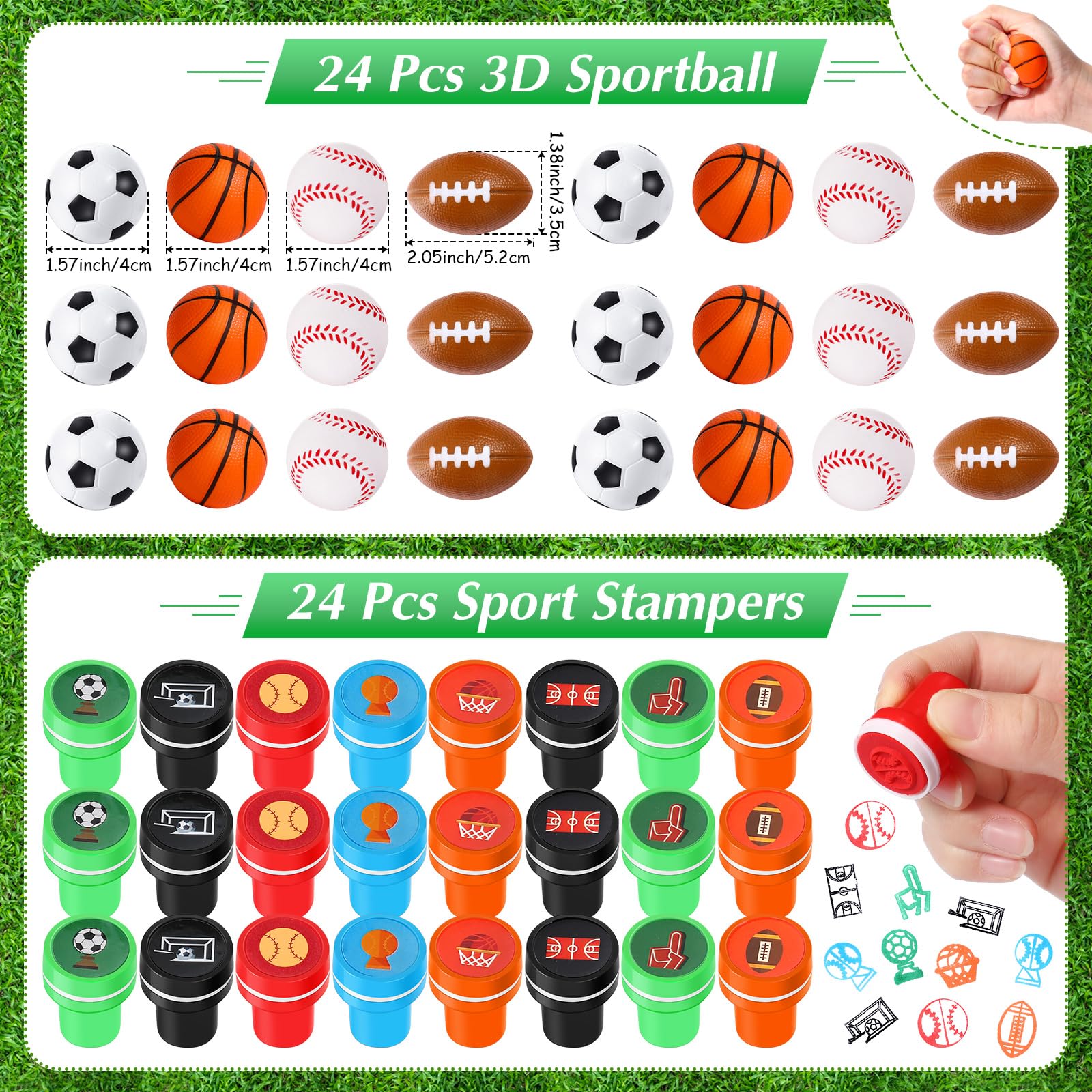 Foto 5 pulgar | Set Party Favors Aoriher De 120 Pelotas Deportivas Para Fiestas Infantiles - Venta Internacional.