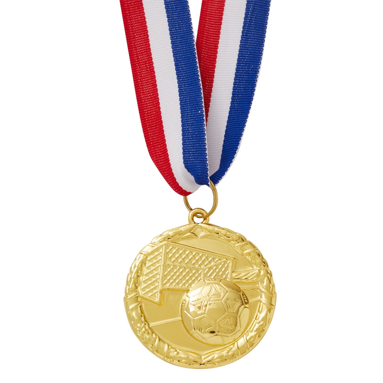 Foto 7 pulgar | Paquete De 12 Medallas De Fútbol Juvale Para Adultos Con Cinta - Venta Internacional.