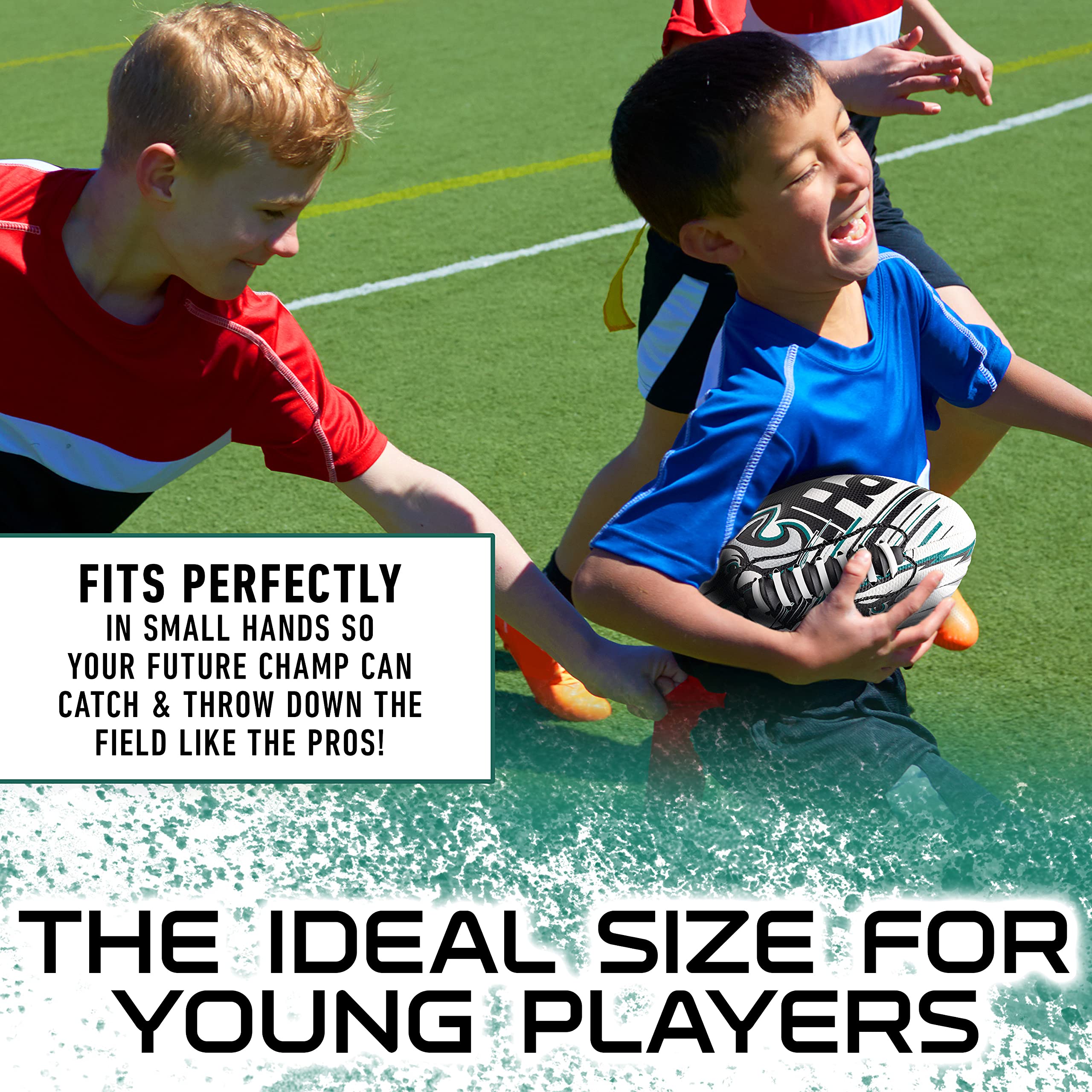 Foto 6 pulgar | Fútbol: Franklin Sports Nfl Philadelphia Eagles Juvenil - Venta Internacional.