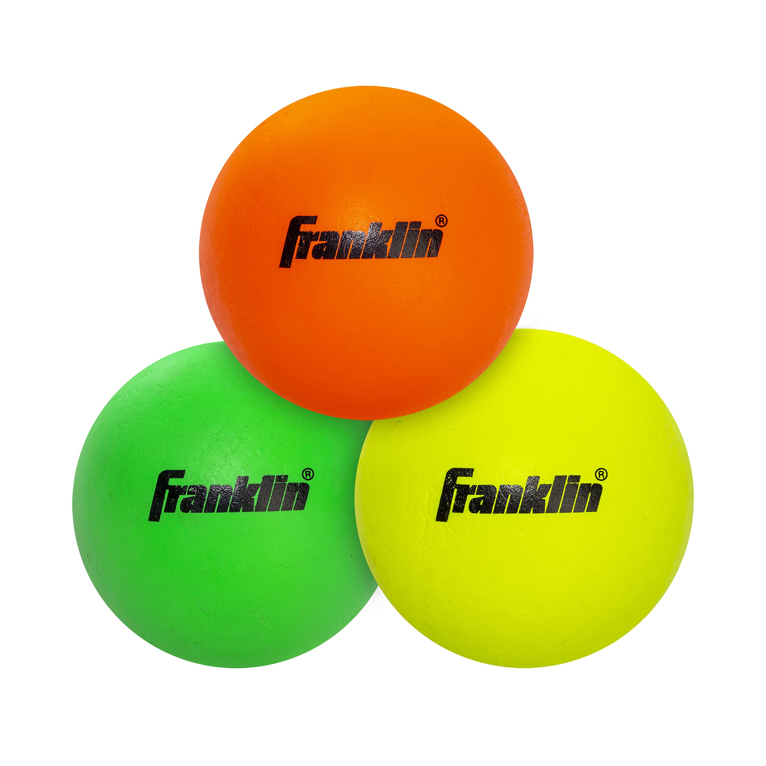 Foto 1 | Pelotas De Lacrosse Franklin Sports De Goma Blanda Para Niños, Paquete De 3 - Venta Internacional.