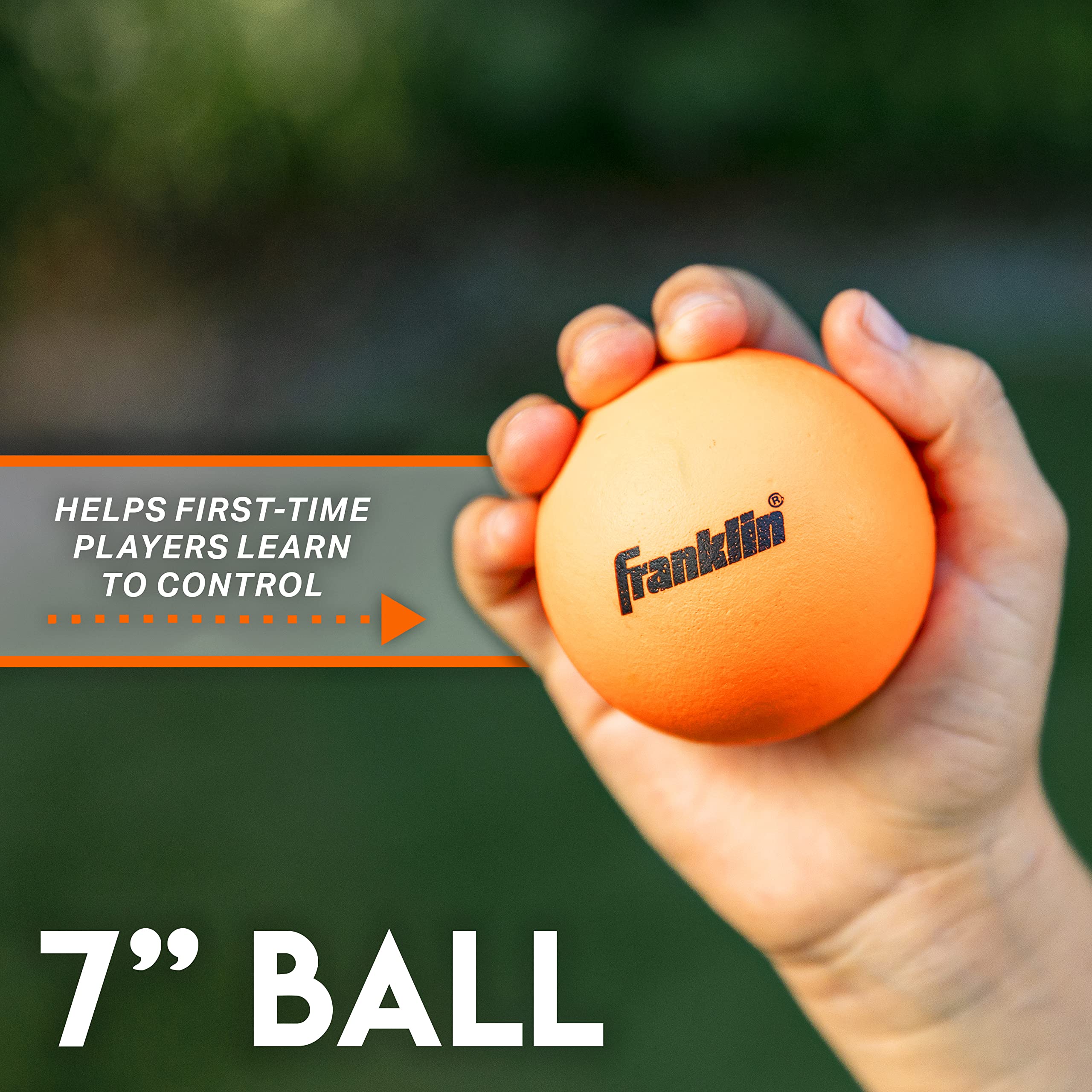 Foto 7 pulgar | Pelotas De Lacrosse Franklin Sports De Goma Blanda Para Niños, Paquete De 3 - Venta Internacional.
