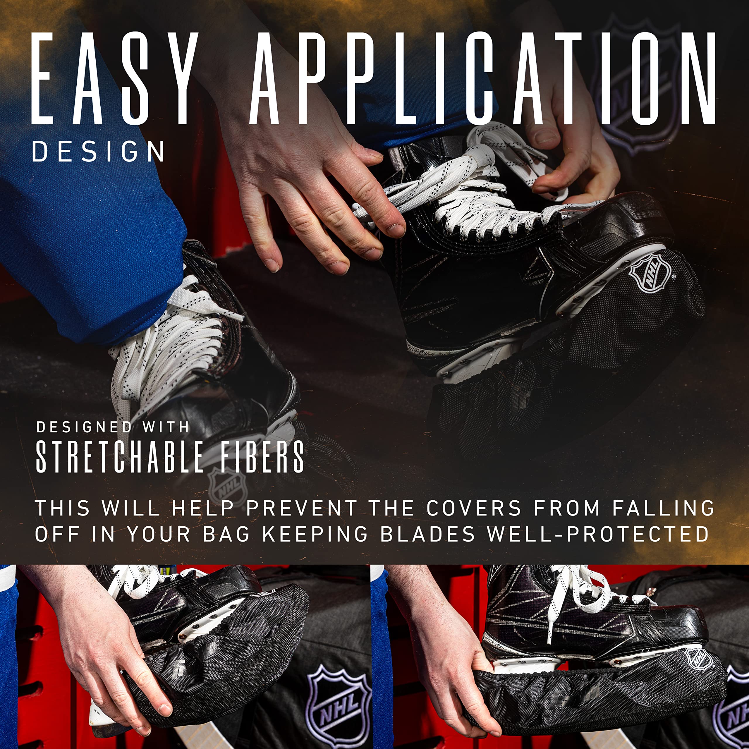 Foto 4 pulgar | Funda Para Patín Sobre Hielo Franklin Sports Nhl Youth Black - Venta Internacional.
