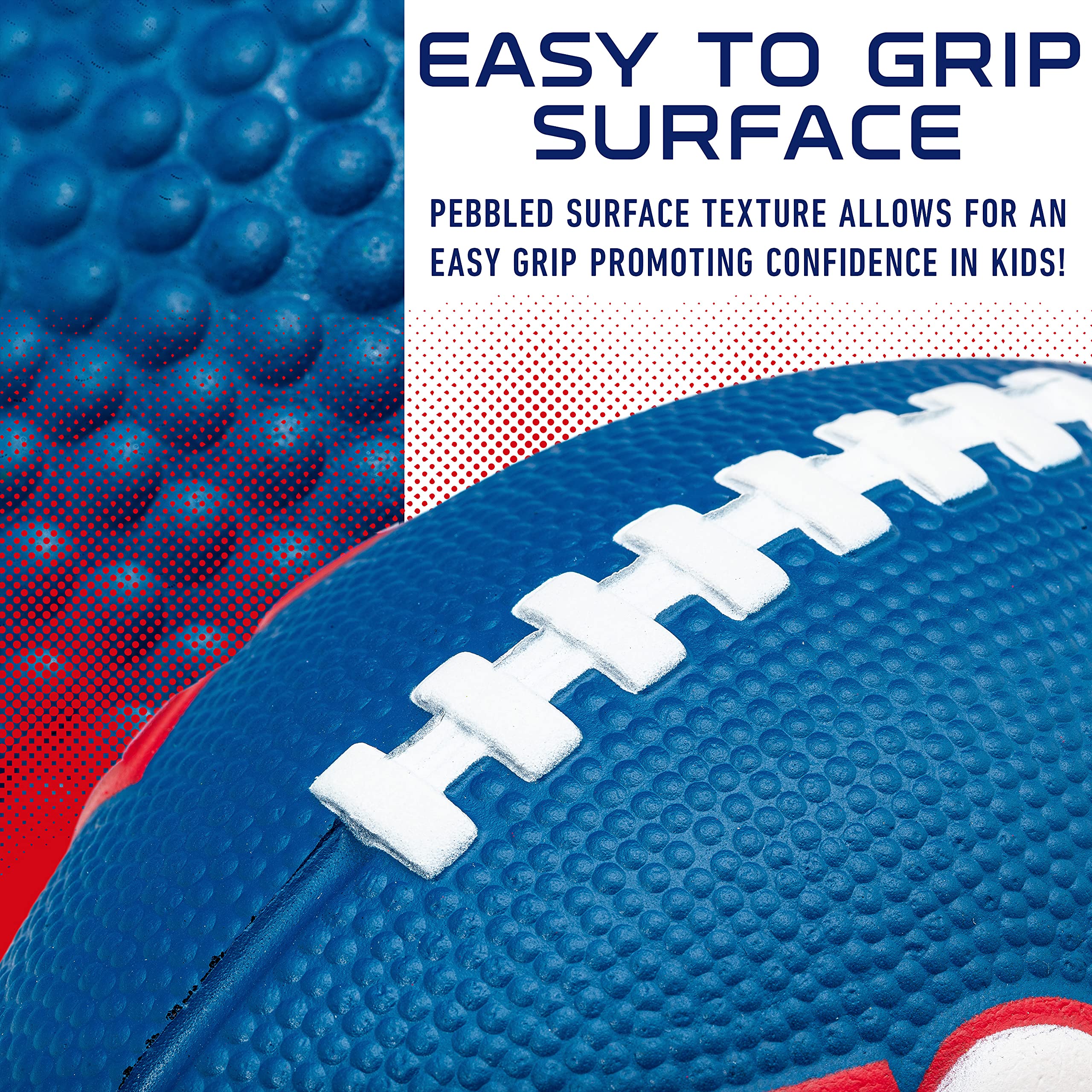 Foto 4 | Foam Football Franklin Sports Nfl New York Giants Kids - Venta Internacional.