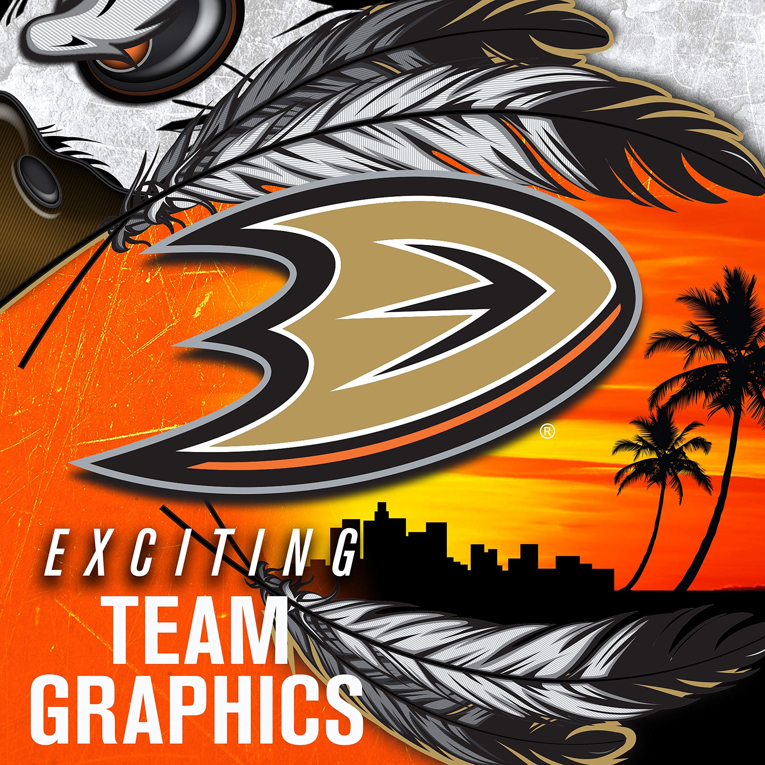 Foto 4 | Mascarilla Facial De Portero Franklin Sports Anaheim Ducks Nhl Kids - Venta Internacional.