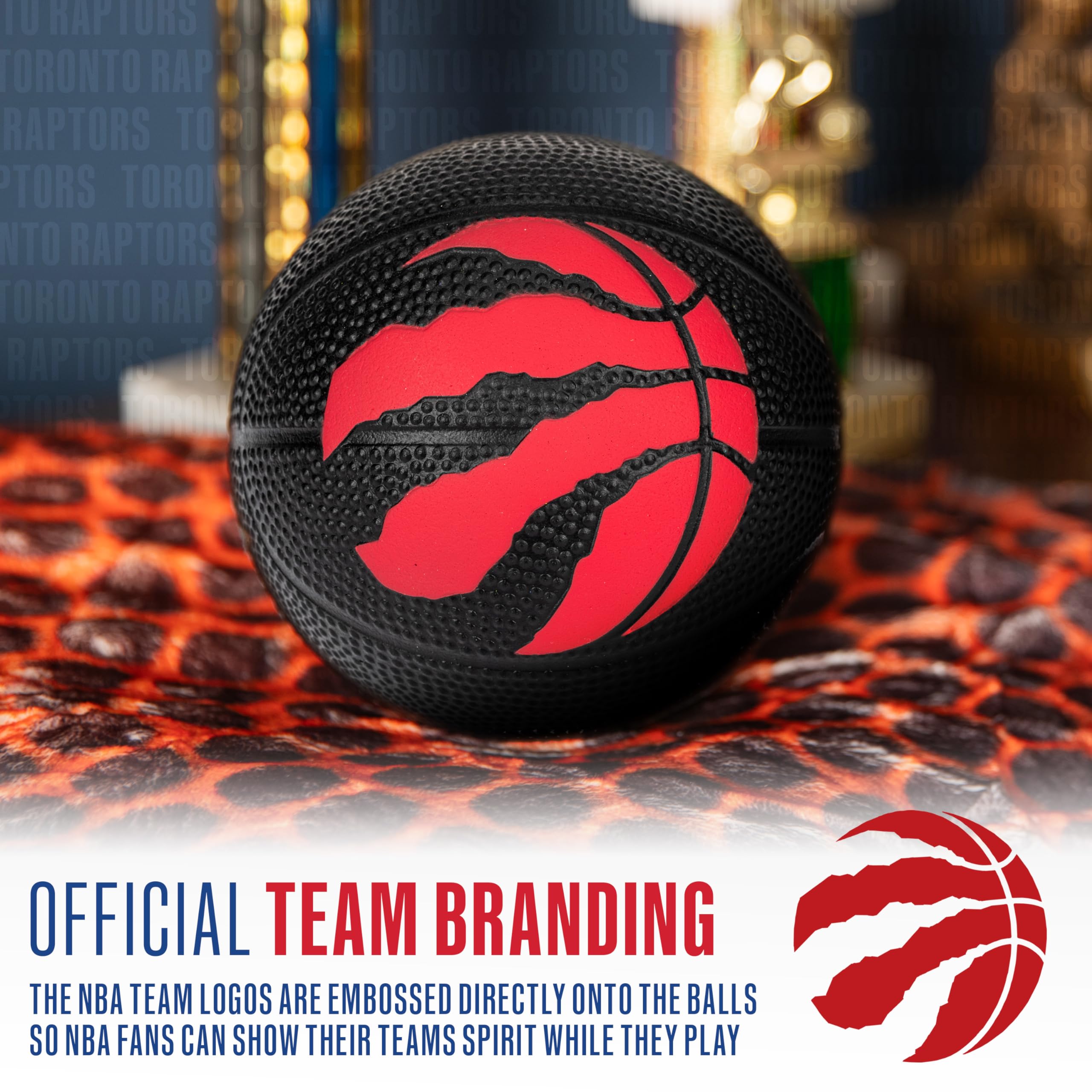 Foto 5 pulgar | Minibásquetbol De Espuma Franklin Sports Nba Toronto Raptors - Venta Internacional.