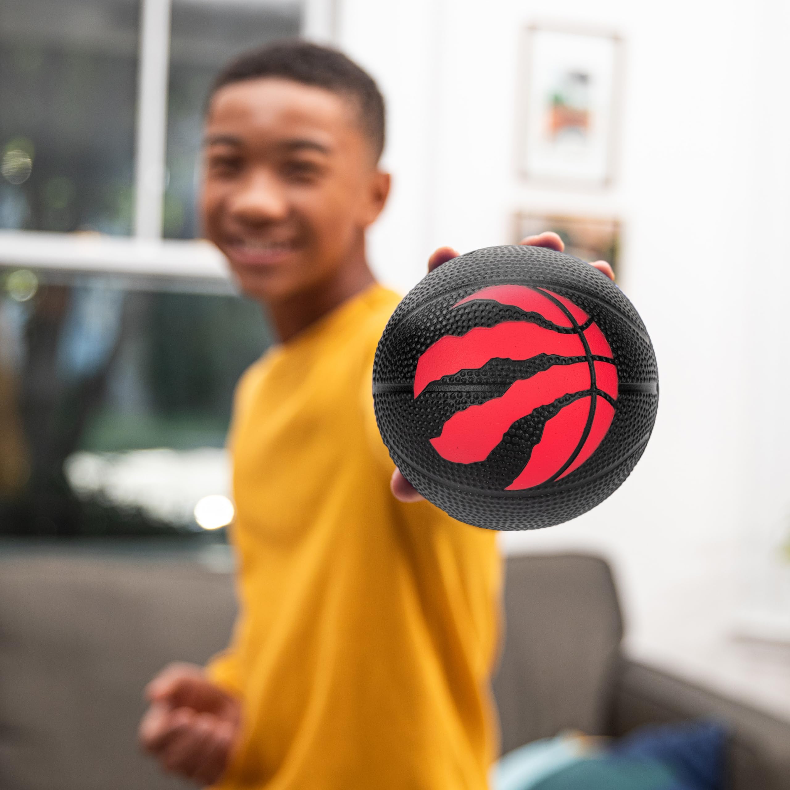 Foto 8 pulgar | Minibásquetbol De Espuma Franklin Sports Nba Toronto Raptors - Venta Internacional.