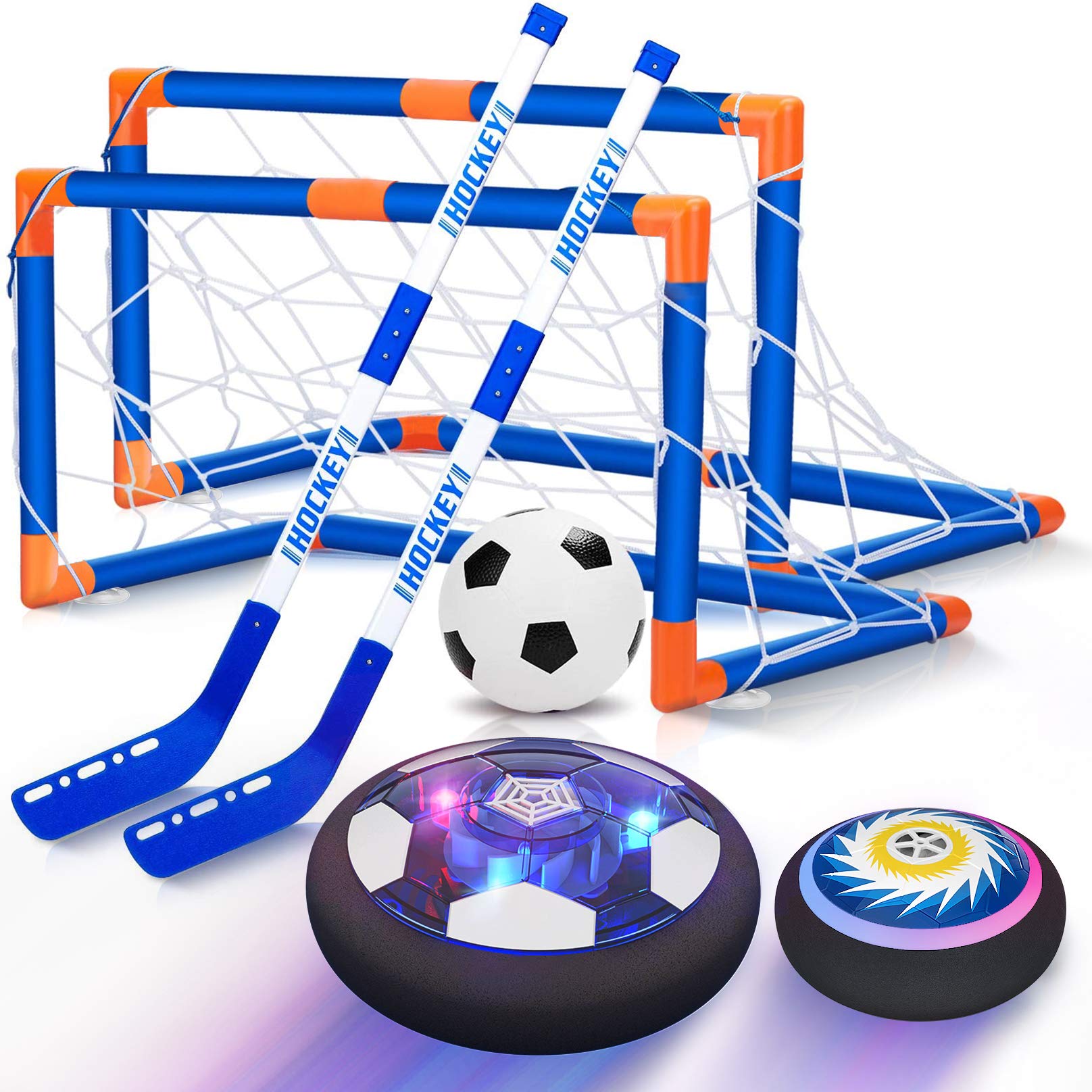 Foto 1 | Set De Hockey Y Fútbol Hover Hot Bee Con Luces Led Para Niños De 4 A 8 Años - Venta Internacional.