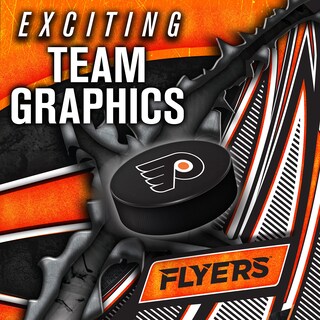 Foto 5 | Máscara De Portero De Minihockey Franklin Sports Philadelphia Flyers - Venta Internacional.
