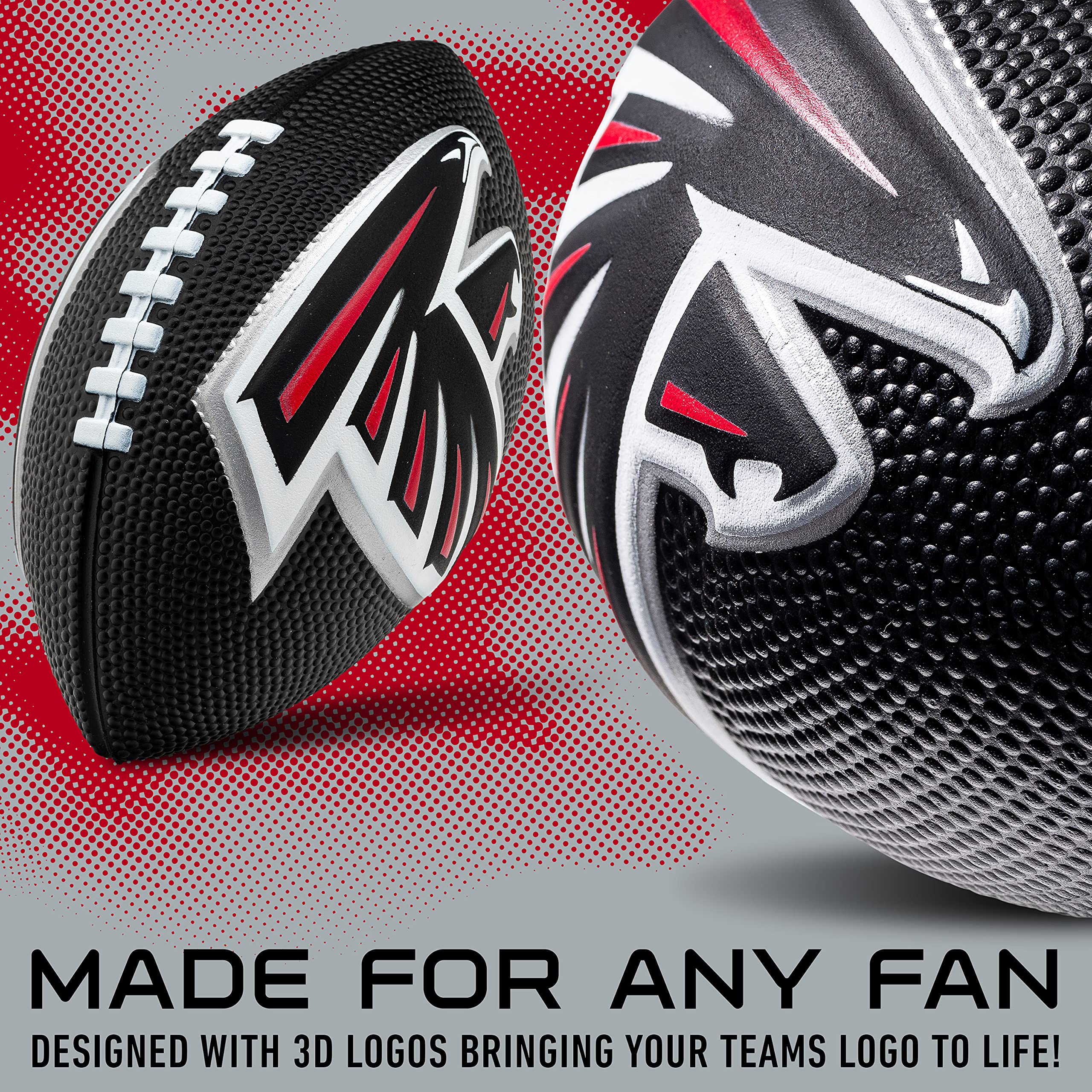 Foto 3 pulgar | Foam Football Franklin Sports Nfl Atlanta Falcons Kids - Venta Internacional.