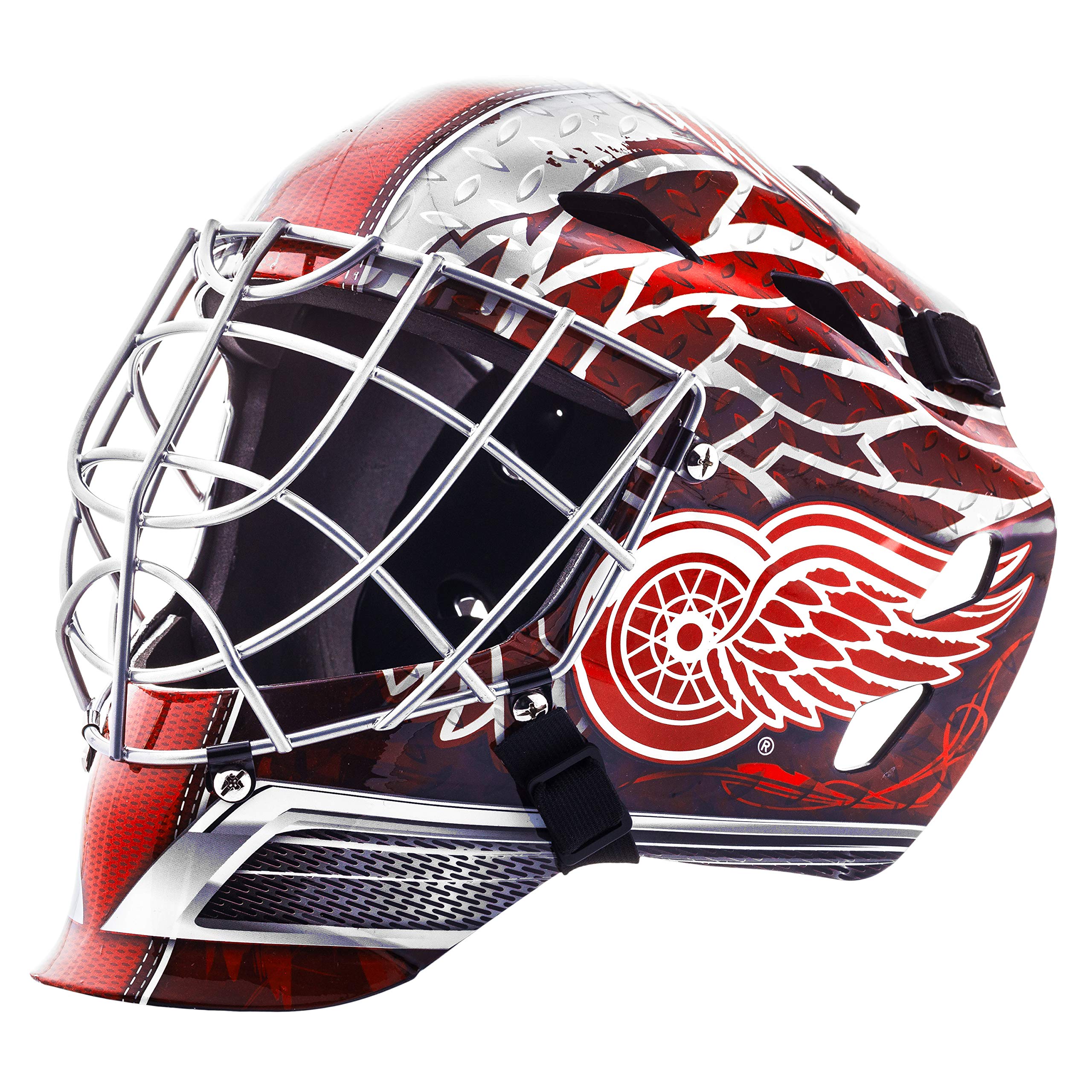 Foto 1 | Máscara Facial De Portero Franklin Sports Detroit Red Wings Nhl - Venta Internacional.