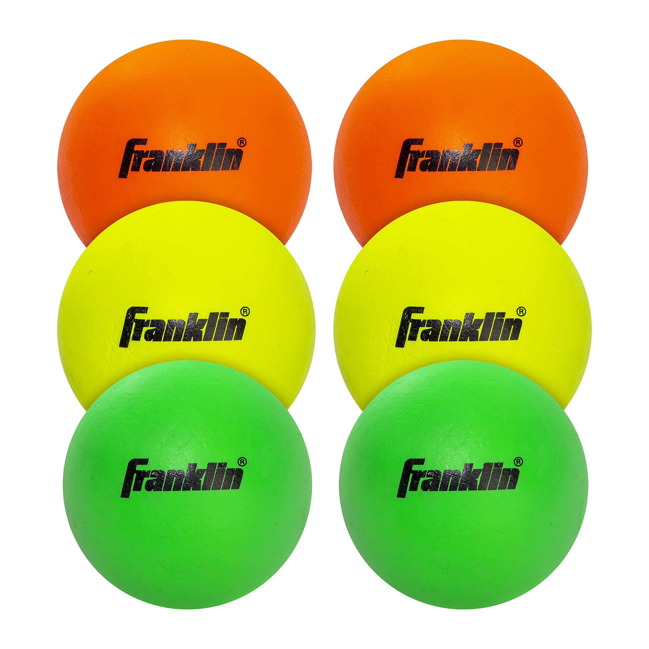 Foto 2 pulgar | Pelotas De Lacrosse Franklin Sports De Goma Blanda Para Niños, Paquete De 6 - Venta Internacional.