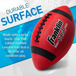 Foto 2 | Football Franklin Sports Grip-rite 100 Para Niños, Tamaño Junior X6 - Venta Internacional.