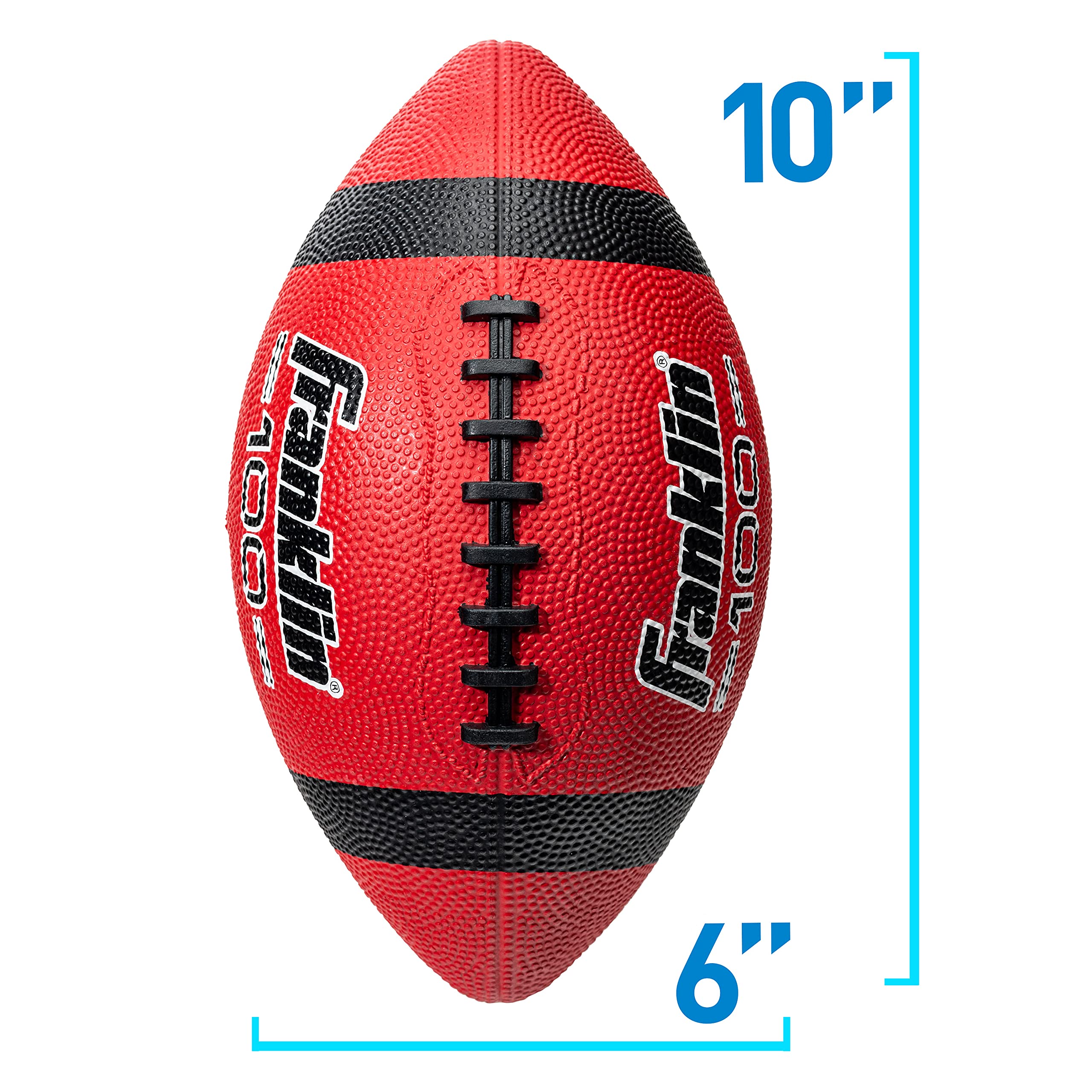 Foto 8 pulgar | Football Franklin Sports Grip-rite 100 Para Niños, Tamaño Junior X6 - Venta Internacional.