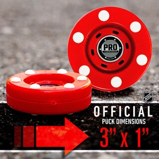 Foto 2 | Disco De Hockey Franklin Sports Nhl Street Pro Commander Rojo - Venta Internacional.