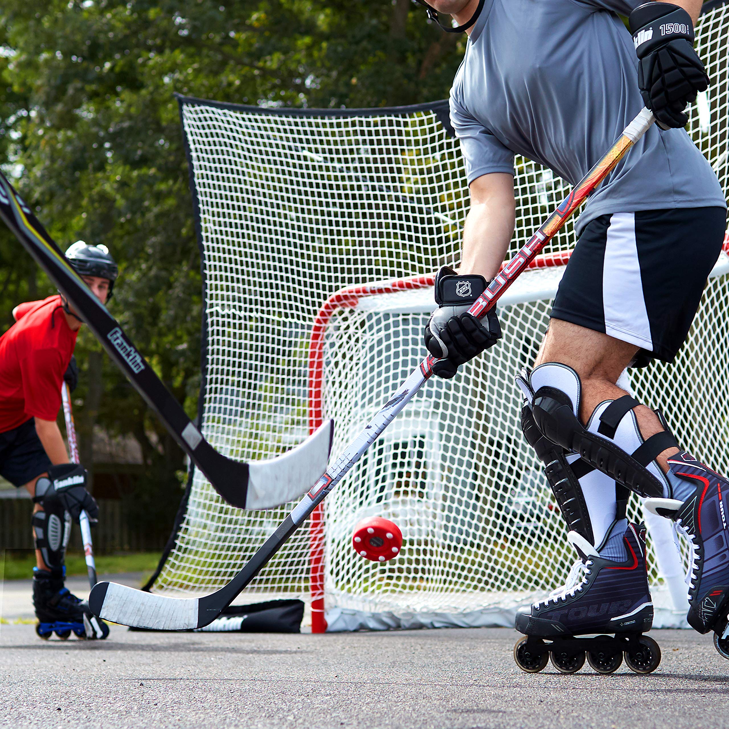 Foto 7 | Disco De Hockey Franklin Sports Nhl Street Pro Commander Rojo - Venta Internacional.