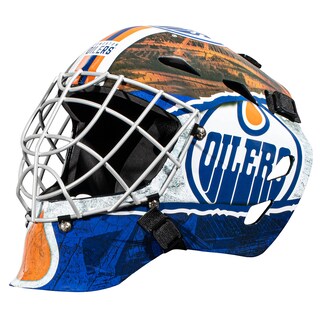 Foto 1 | Máscara De Portero Franklin Sports Edmonton Oilers Gfm1500 - Venta Internacional.