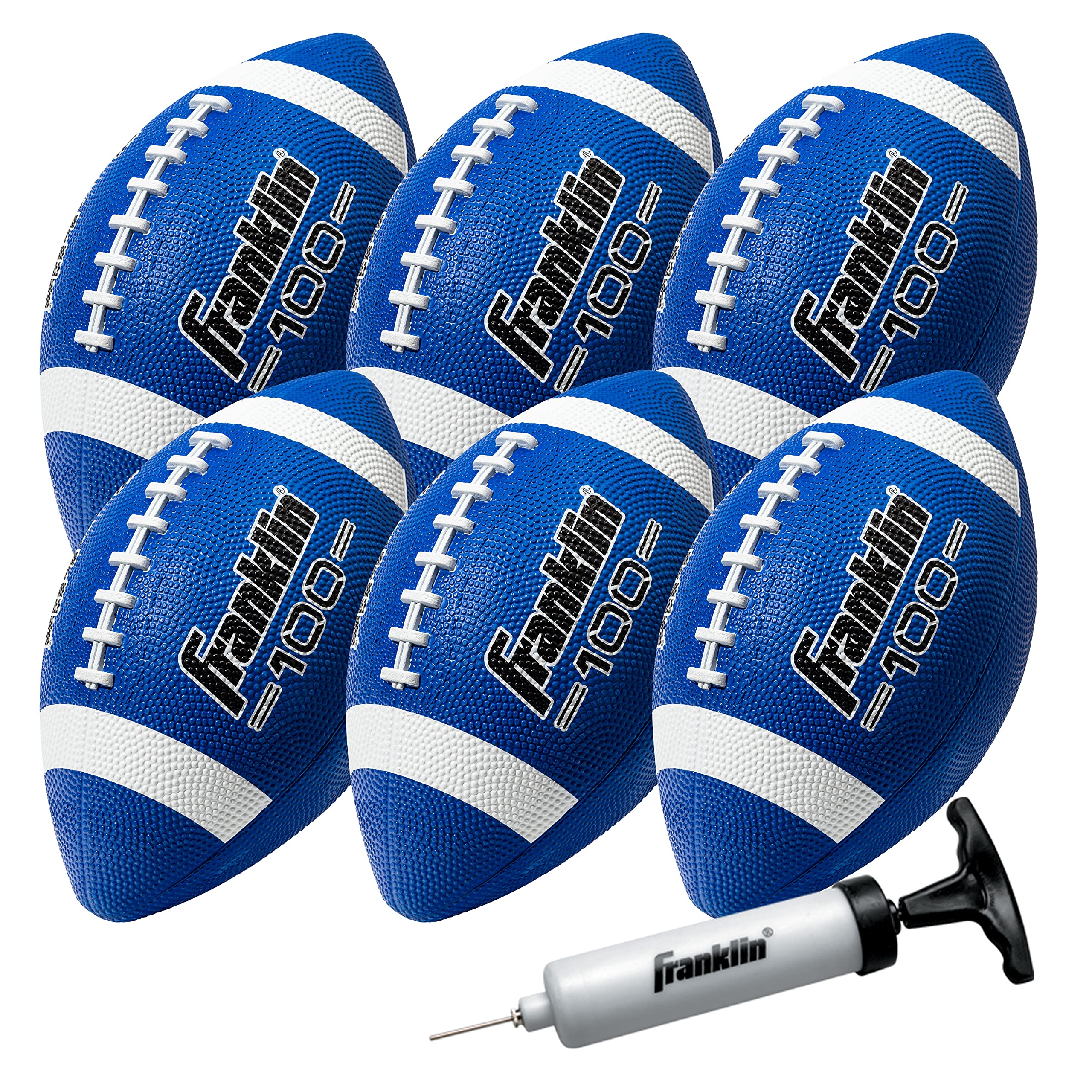 Foto 2 pulgar | Football Franklin Sports Grip-rite 100 Para Niños, Tamaño Junior X6 - Venta Internacional.