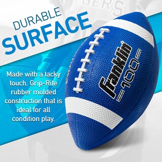 Foto 2 | Football Franklin Sports Grip-rite 100 Para Niños, Tamaño Junior X6 - Venta Internacional.
