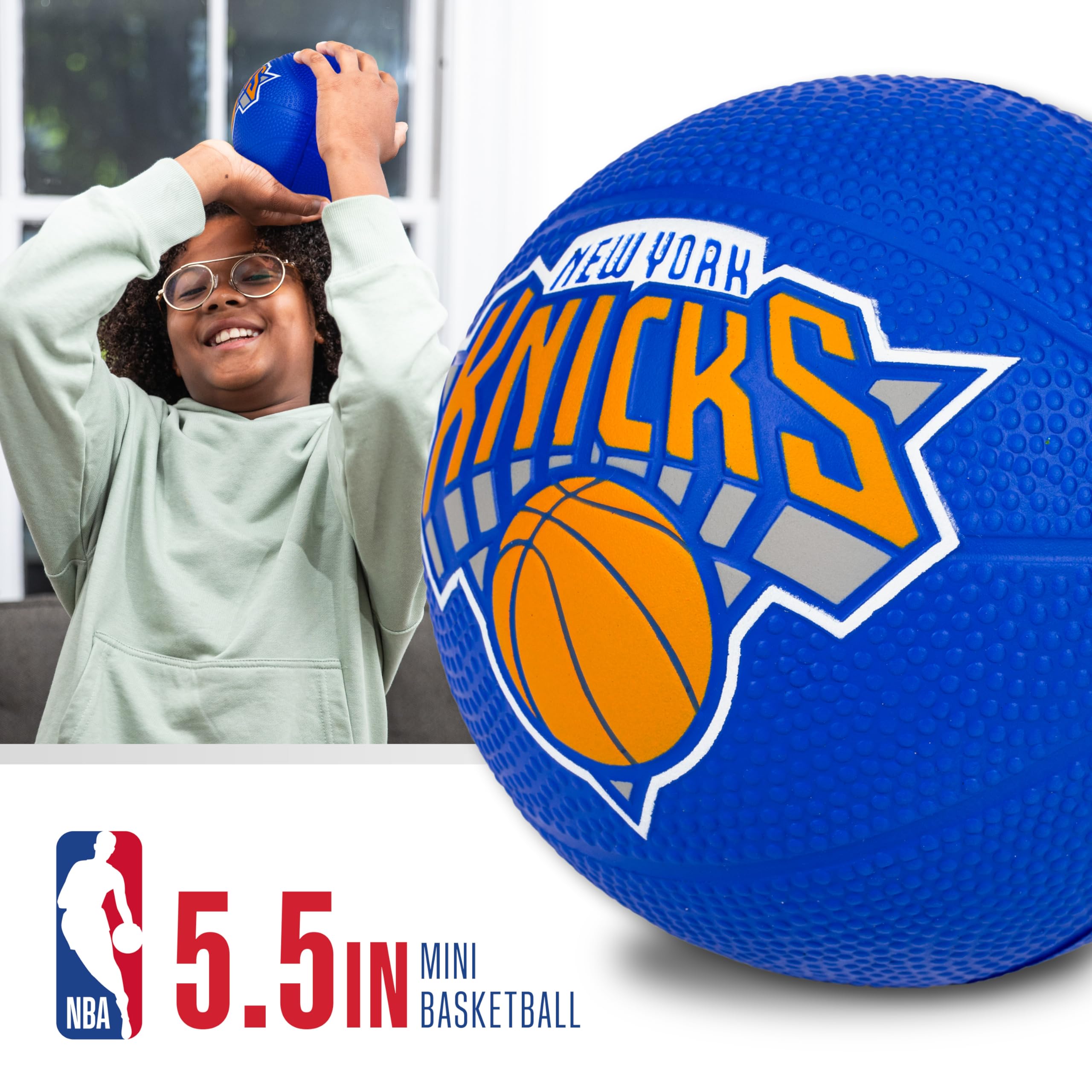 Foto 3 pulgar | Minibásquetbol De Espuma Franklin Sports Nba New York Knicks - Venta Internacional.