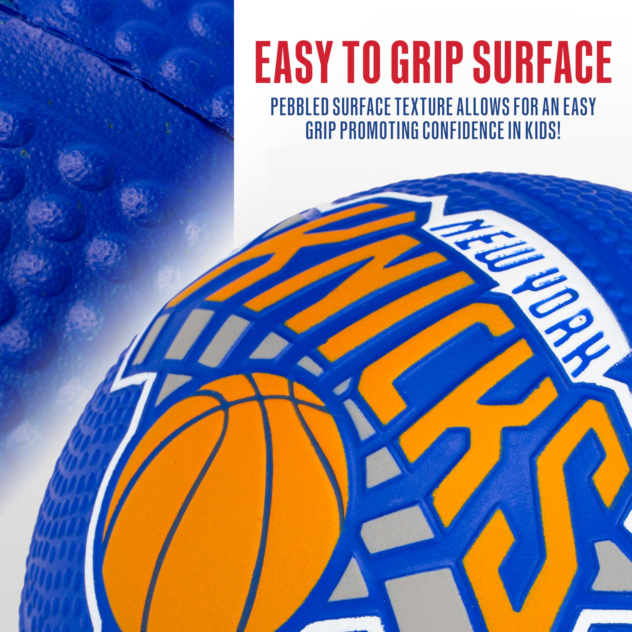 Foto 4 pulgar | Minibásquetbol De Espuma Franklin Sports Nba New York Knicks - Venta Internacional.