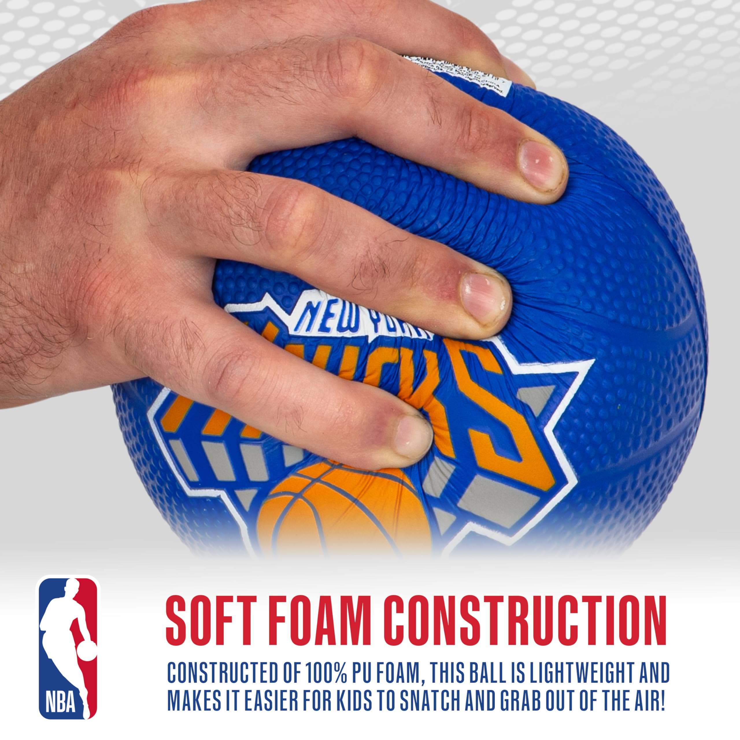 Foto 6 pulgar | Minibásquetbol De Espuma Franklin Sports Nba New York Knicks - Venta Internacional.