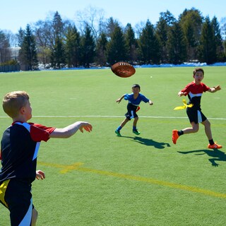 Foto 4 | Set De Fútbol Americano Franklin Sports Con Bandera Y Pelota Para Niños - Venta Internacional.