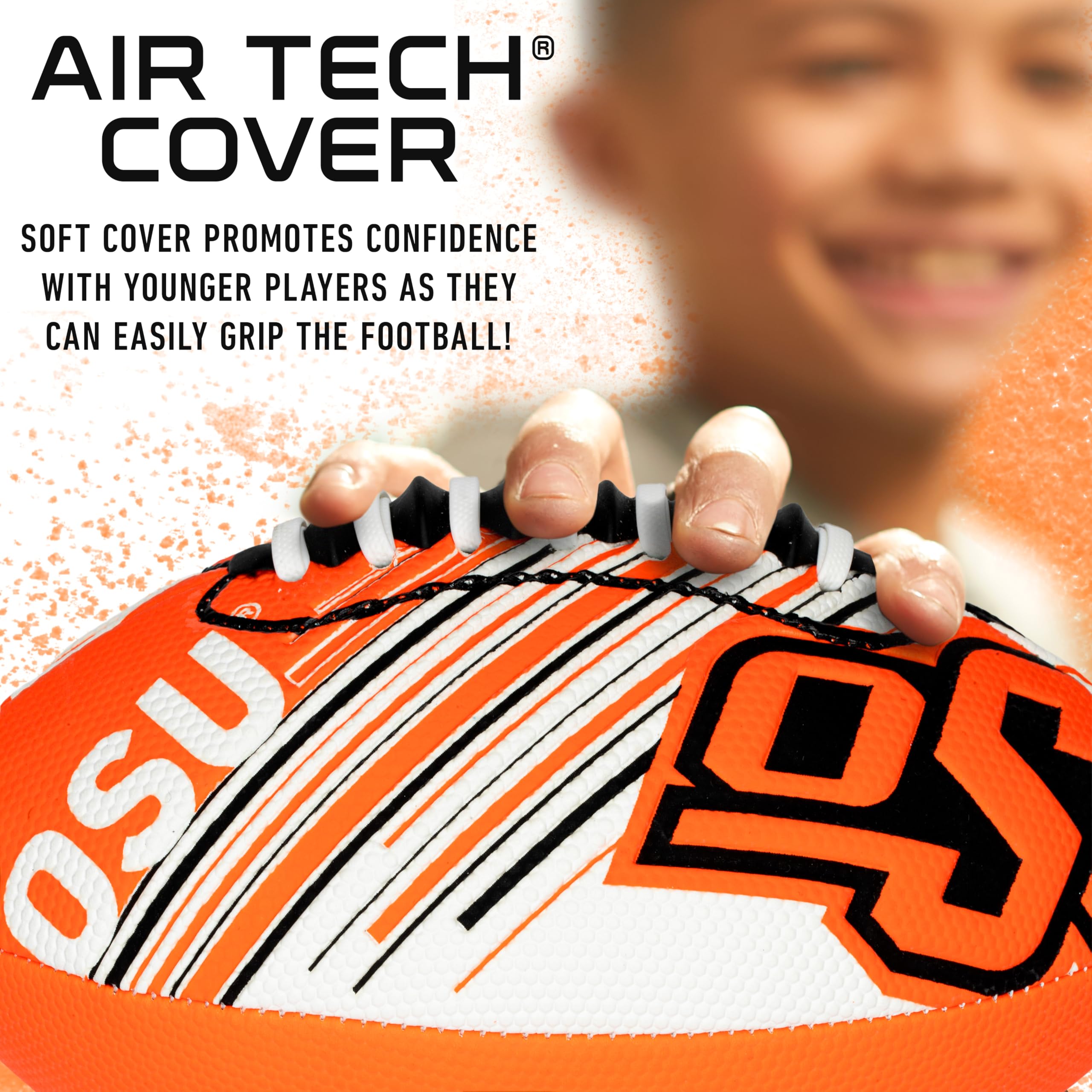 Foto 5 pulgar | Foam Football Franklin Sports Oklahoma State Cowboys 8.5 - Venta Internacional.