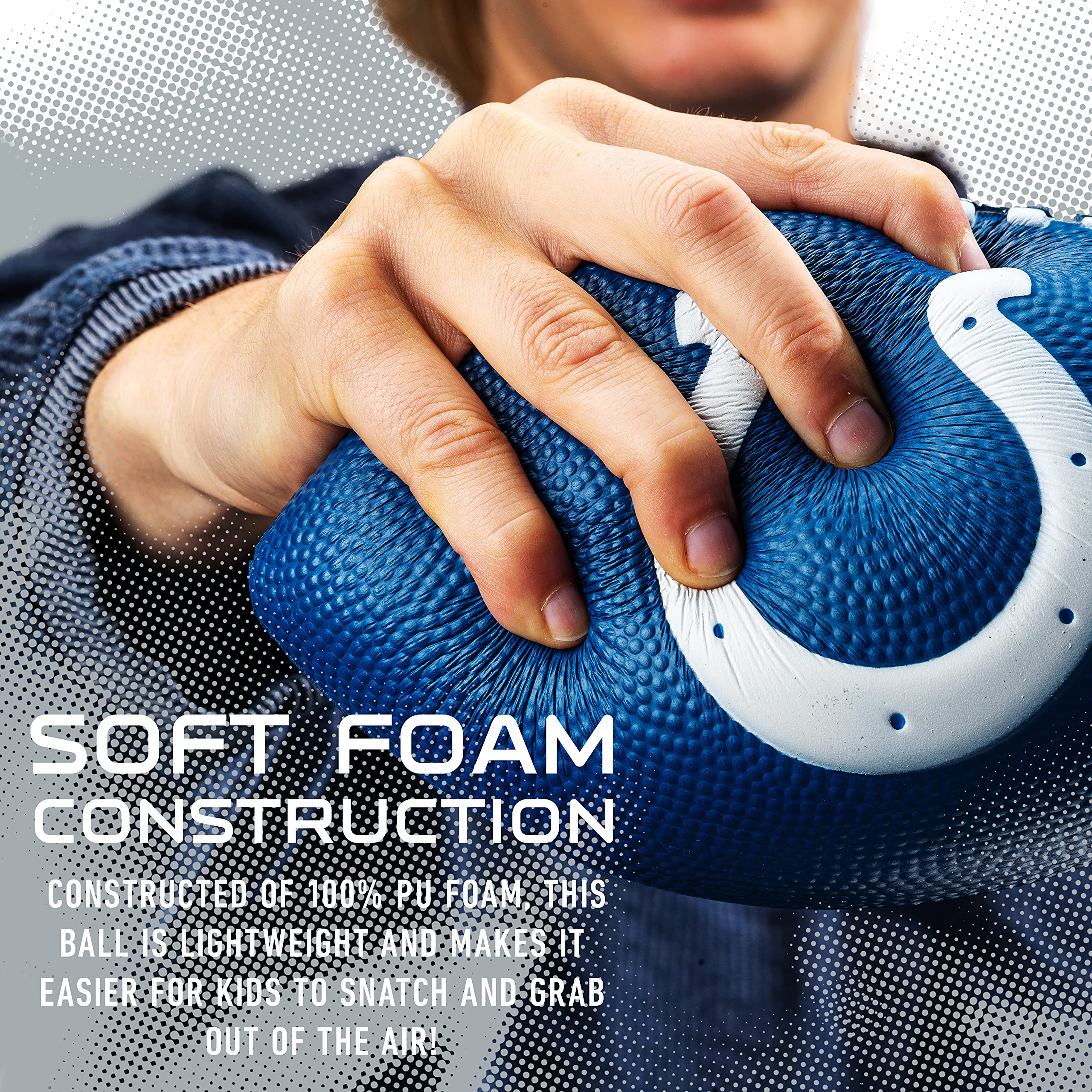 Foto 4 pulgar | Foam Football Franklin Sports Nfl Indianapolis Colts Para Niños - Venta Internacional.