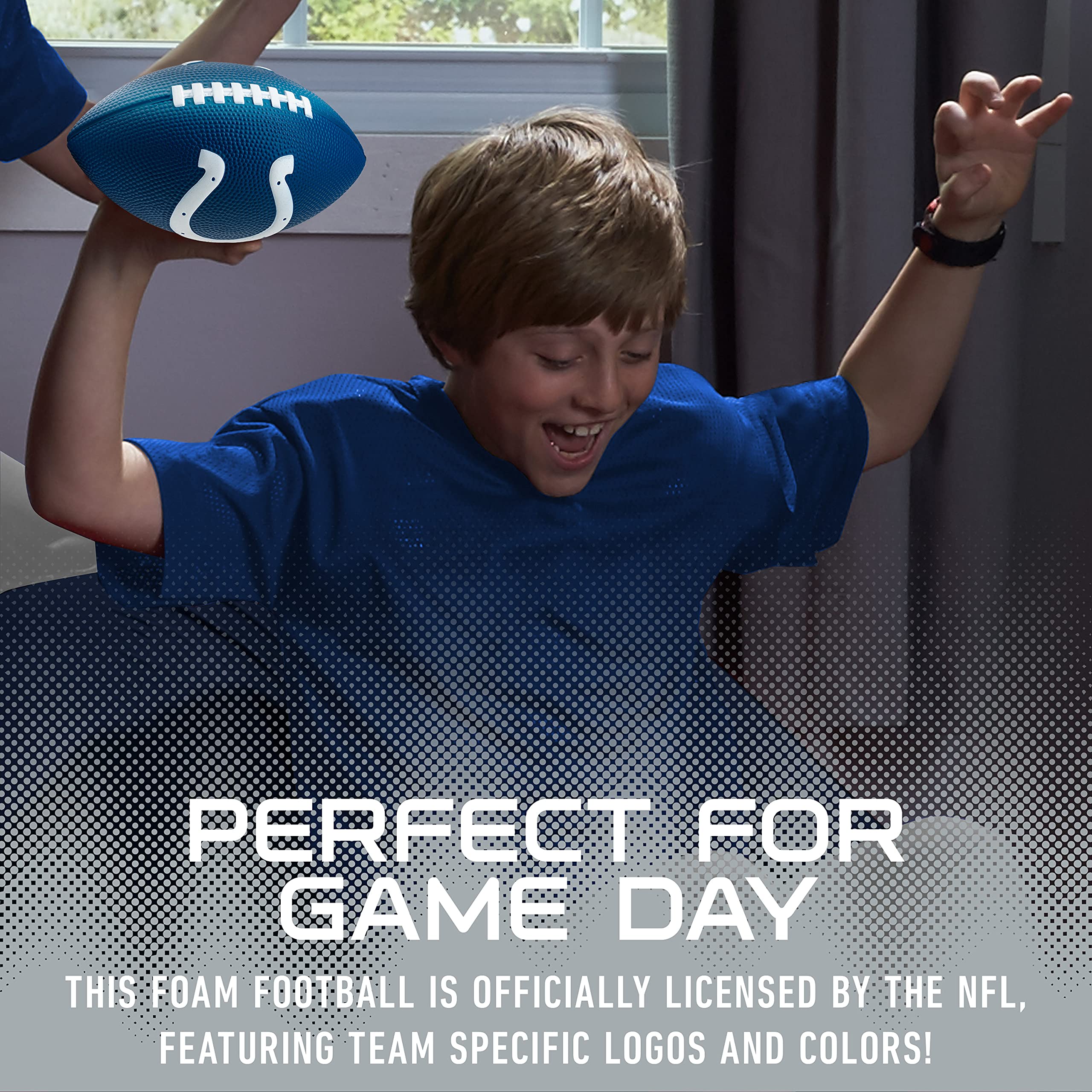Foto 6 pulgar | Foam Football Franklin Sports Nfl Indianapolis Colts Para Niños - Venta Internacional.