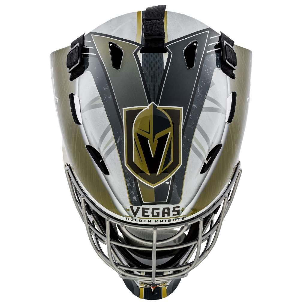 Foto 3 pulgar | Mascarilla Facial De Portero Franklin Sports Vegas Golden Knights Nhl - Venta Internacional.