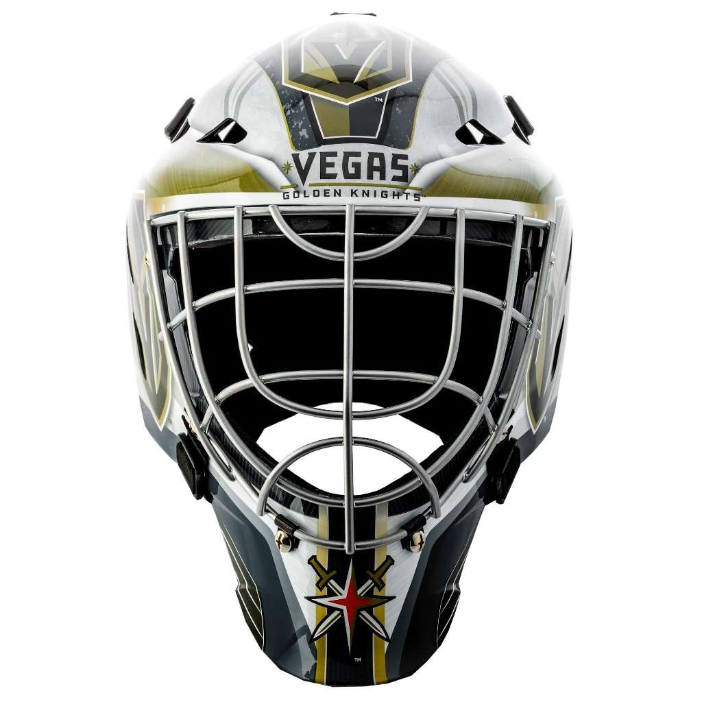 Foto 5 pulgar | Mascarilla Facial De Portero Franklin Sports Vegas Golden Knights Nhl - Venta Internacional.