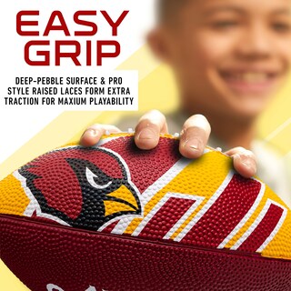 Foto 3 | Balón De Fútbol Franklin Sports Nfl Arizona Cardinals De Goma, 8.5 Pulgadas - Venta Internacional.