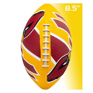 Foto 6 | Balón De Fútbol Franklin Sports Nfl Arizona Cardinals De Goma, 8.5 Pulgadas - Venta Internacional.