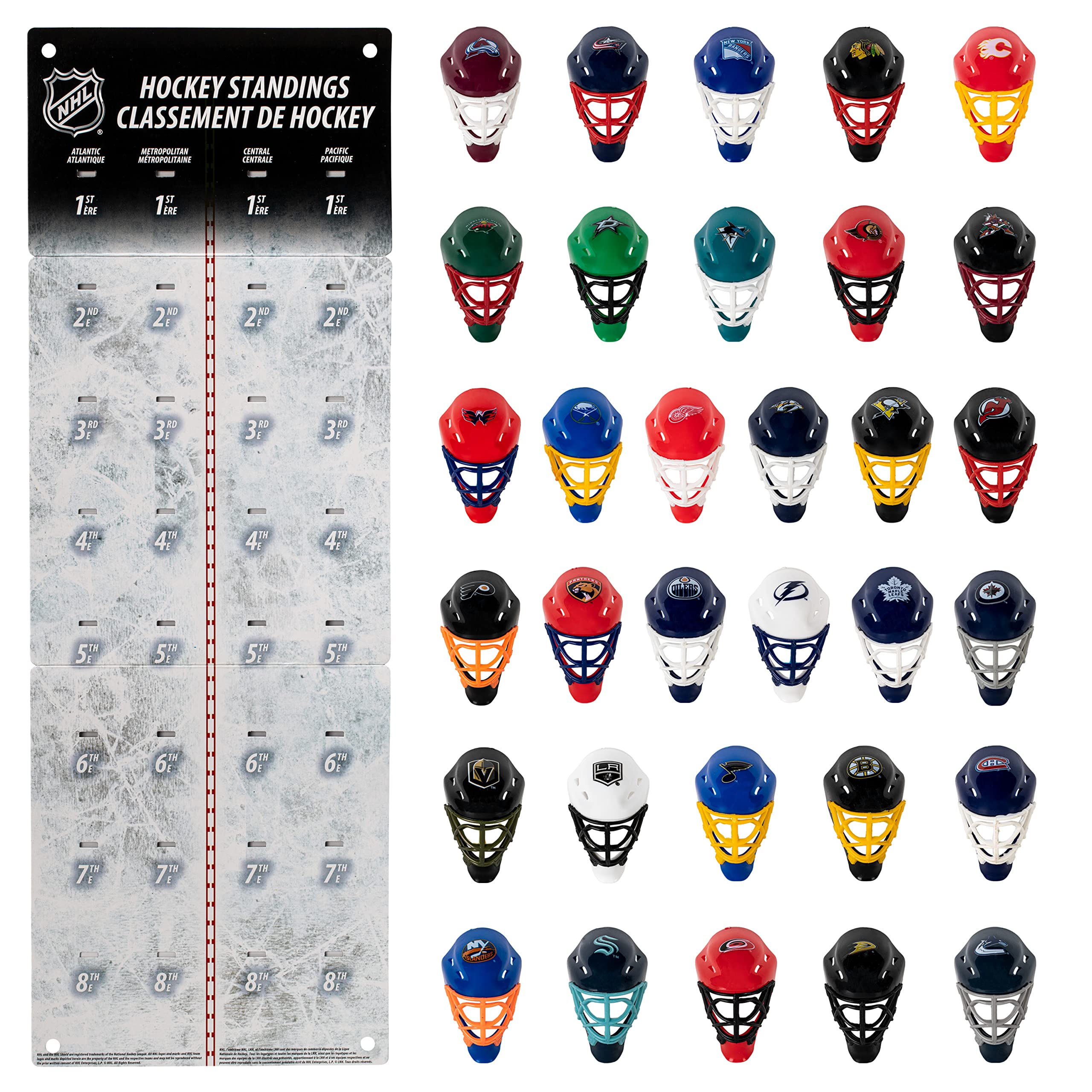 Foto 1 | Máscara De Portero Franklin Sports, Micromáscara De La Nhl, 32 Equipos - Venta Internacional.
