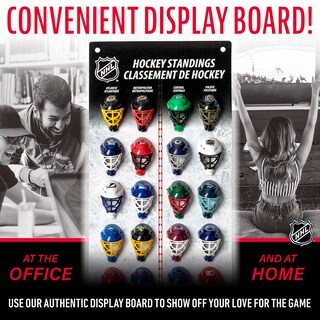 Foto 3 | Máscara De Portero Franklin Sports, Micromáscara De La Nhl, 32 Equipos - Venta Internacional.