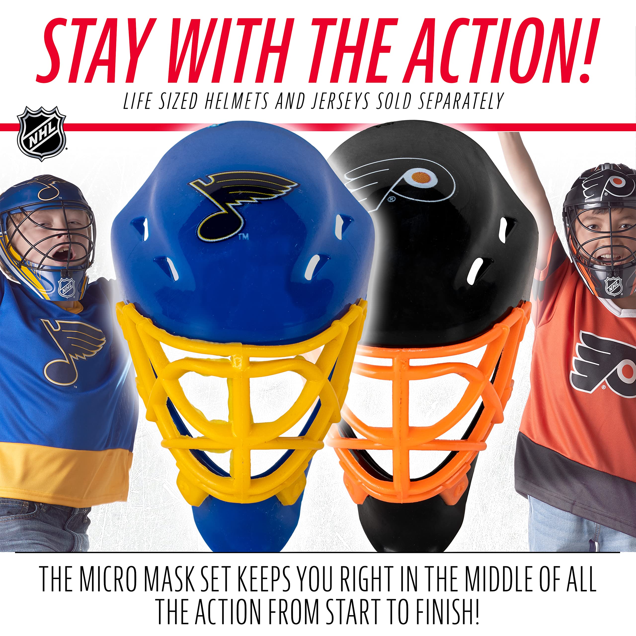 Foto 4 | Máscara De Portero Franklin Sports, Micromáscara De La Nhl, 32 Equipos - Venta Internacional.