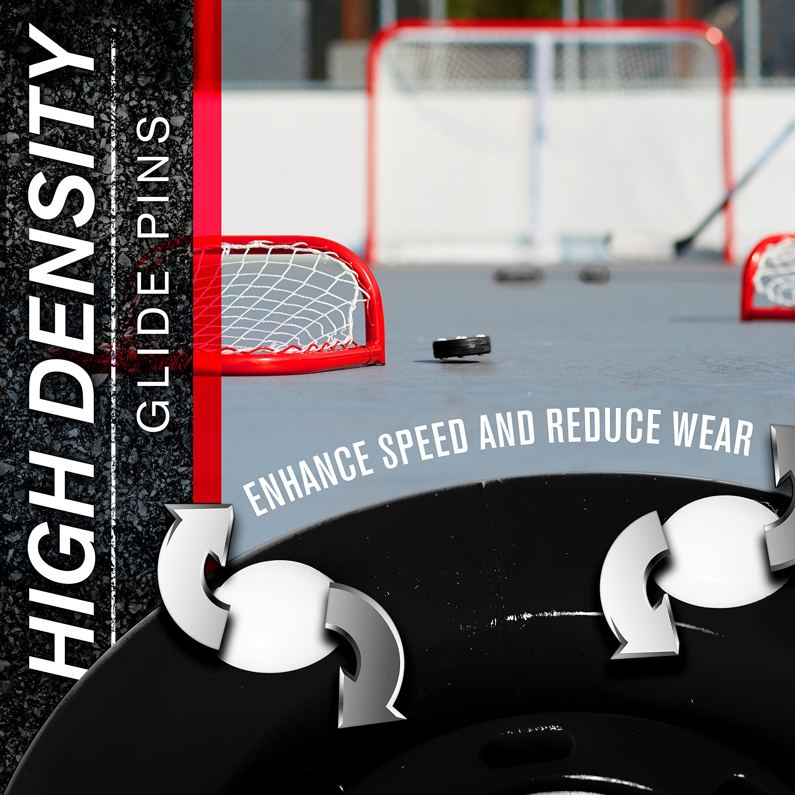 Foto 4 | Discos De Hockey Sobre Patines Franklin Sports Nhl Pro Commander (24) - Venta Internacional.