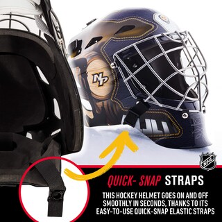 Foto 5 | Mascarilla Facial De Portero Franklin Sports Nashville Predators Nhl - Venta Internacional.