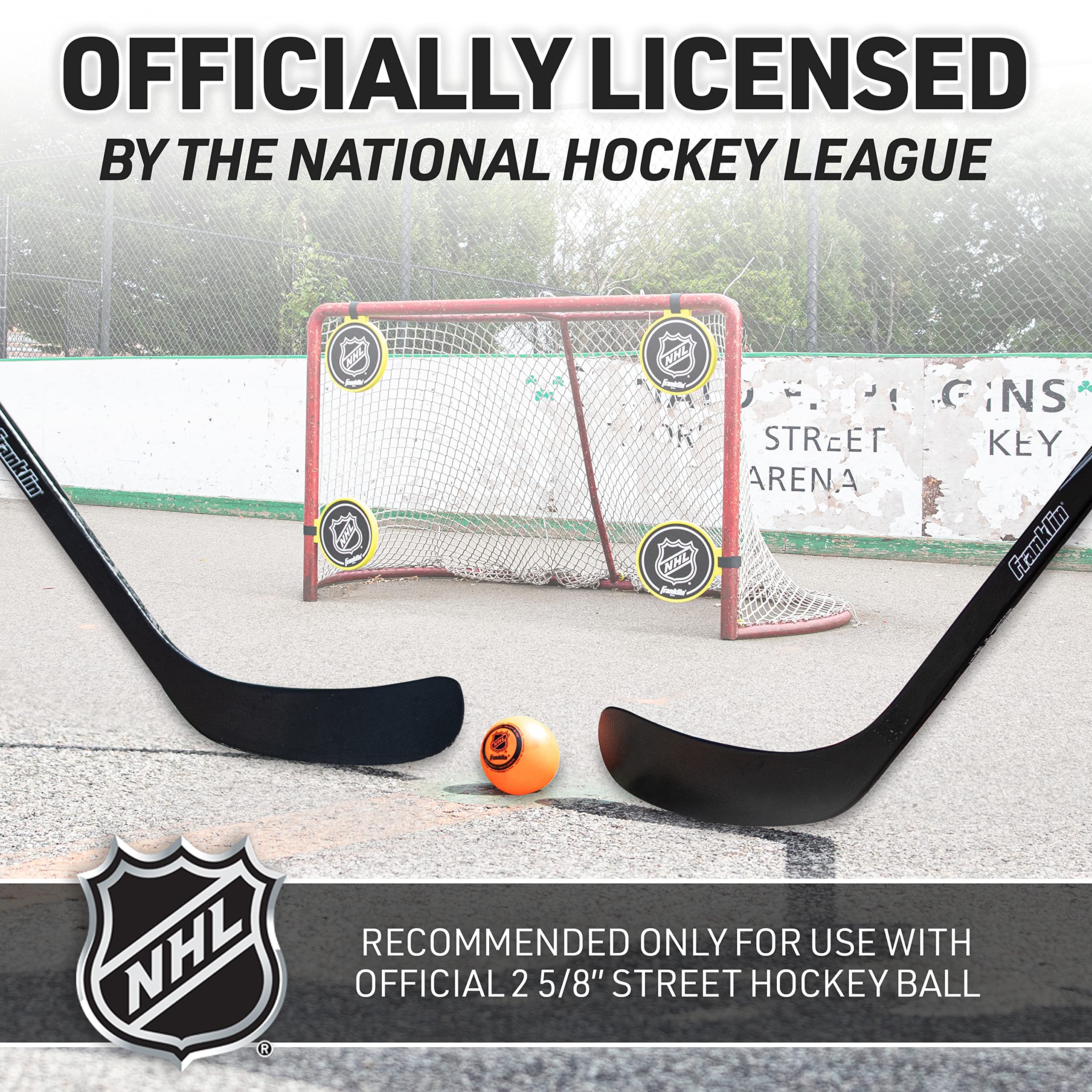 Foto 6 pulgar | El Tiro De Hockey Apunta A Franklin Sports Nhl 4 Knock Out - Venta Internacional.