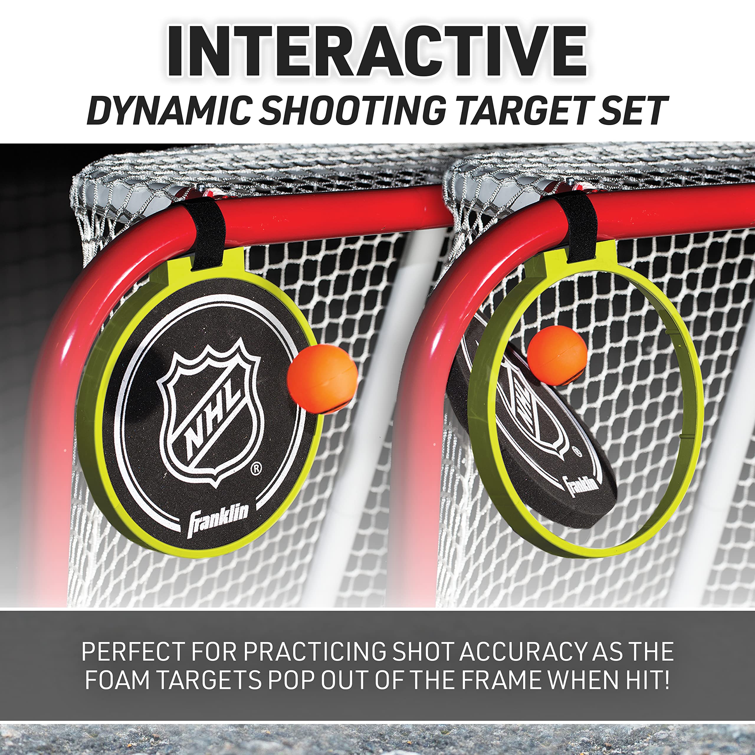 Foto 7 pulgar | El Tiro De Hockey Apunta A Franklin Sports Nhl 4 Knock Out - Venta Internacional.