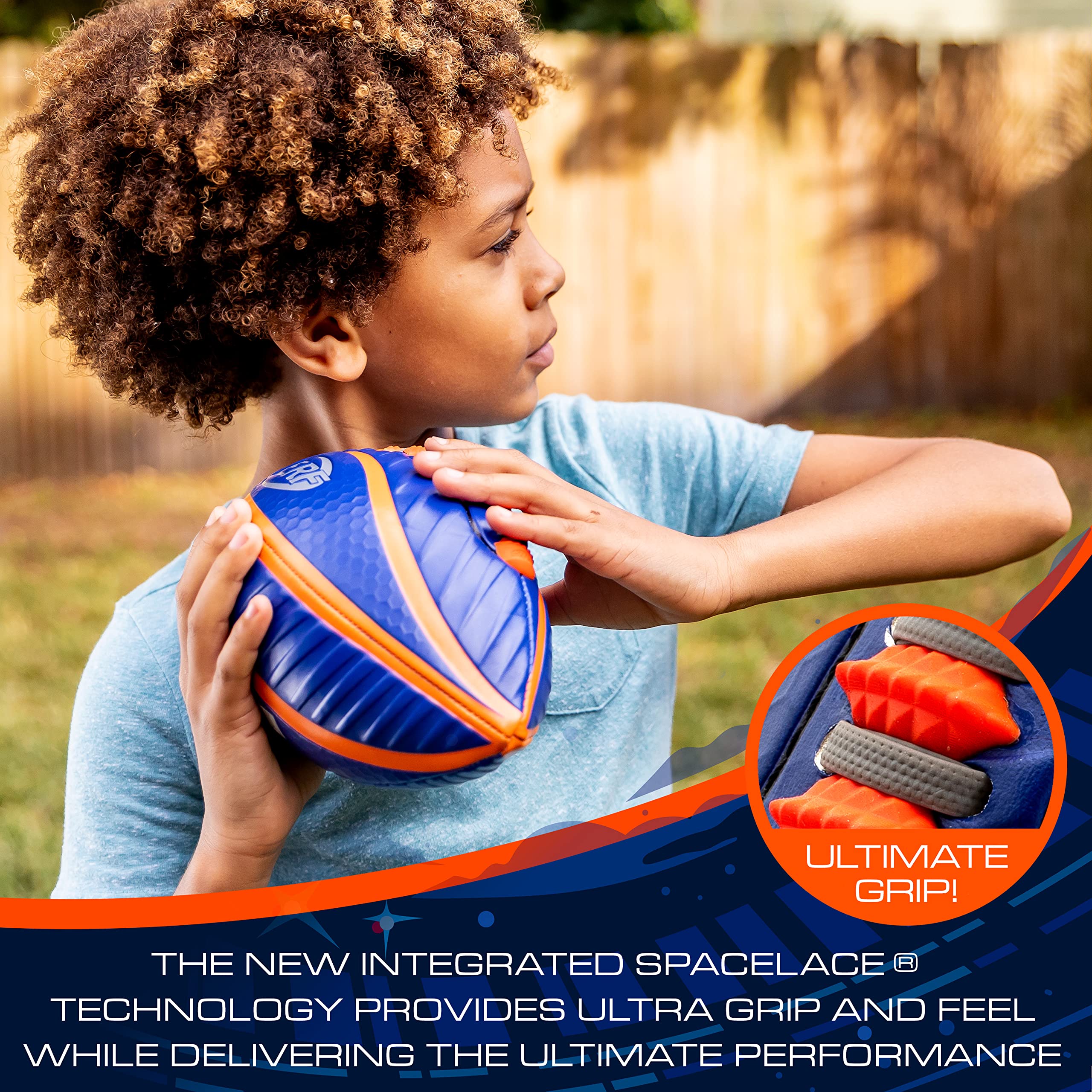 Foto 3 | Empuñadura En Espiral Nerf Para Minifútbol Con Bomba Patentada Spacelace - Venta Internacional.